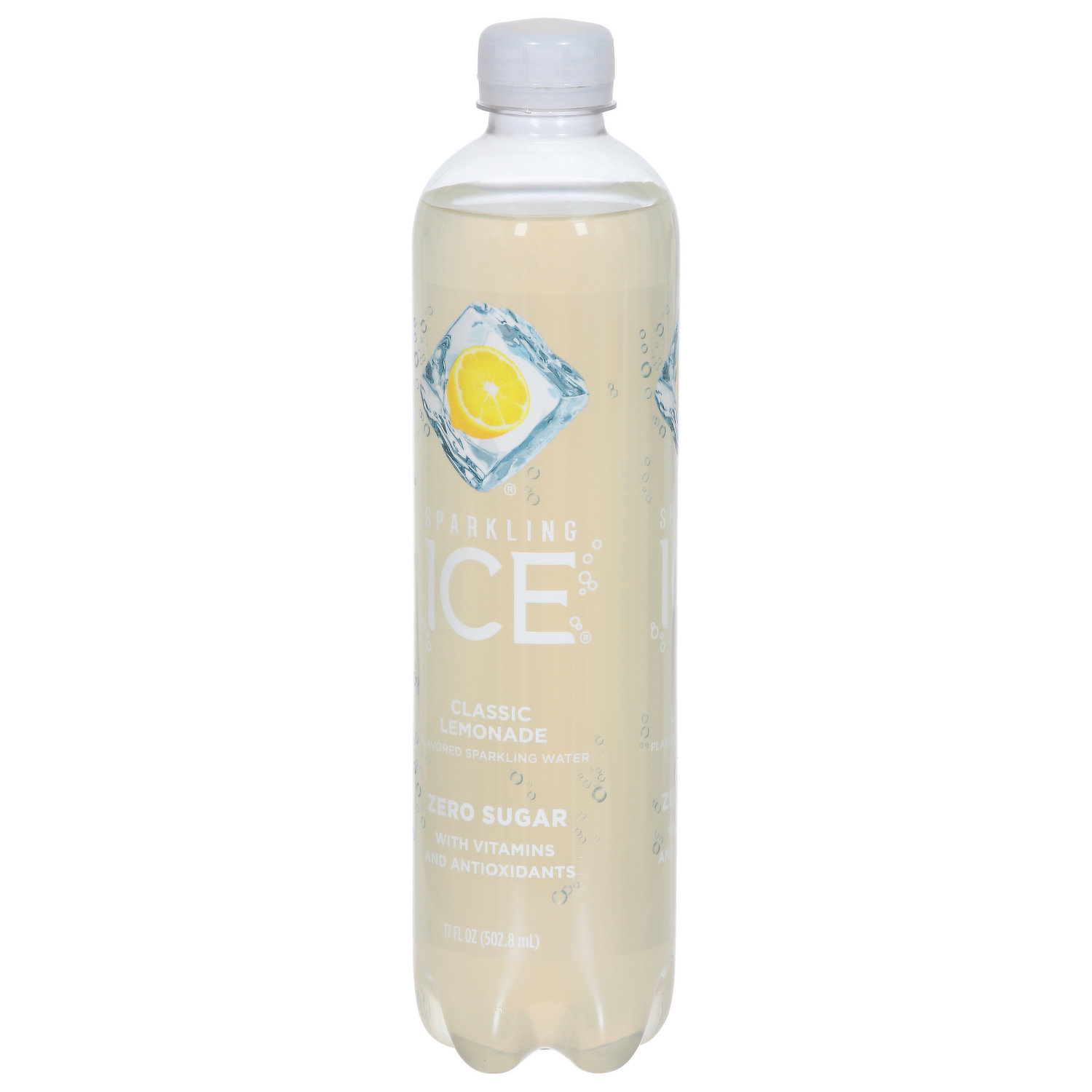 Ice Sparkling Water, Zero Sugar, Classic Lemonade