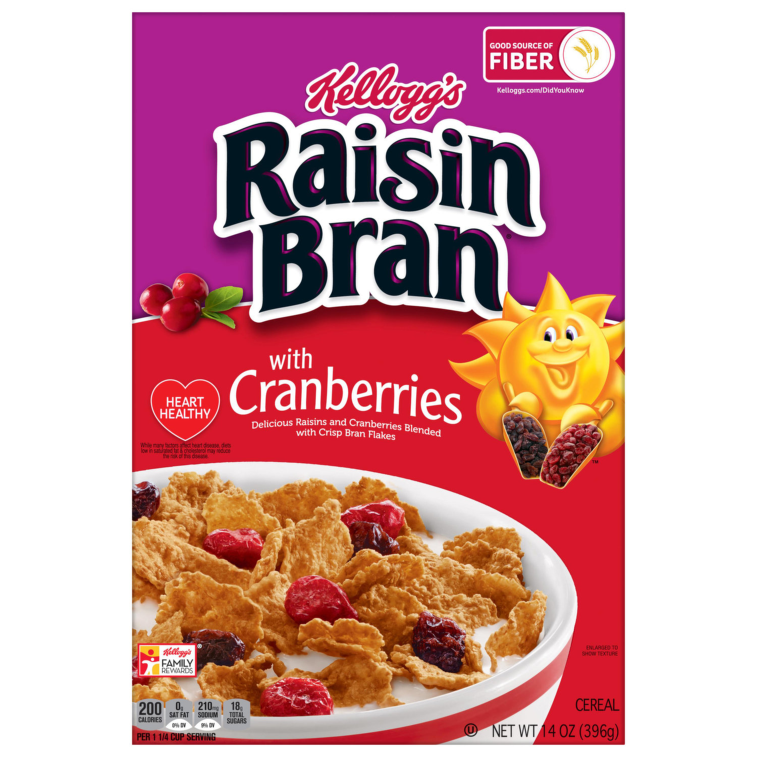 Raisin bran fiber