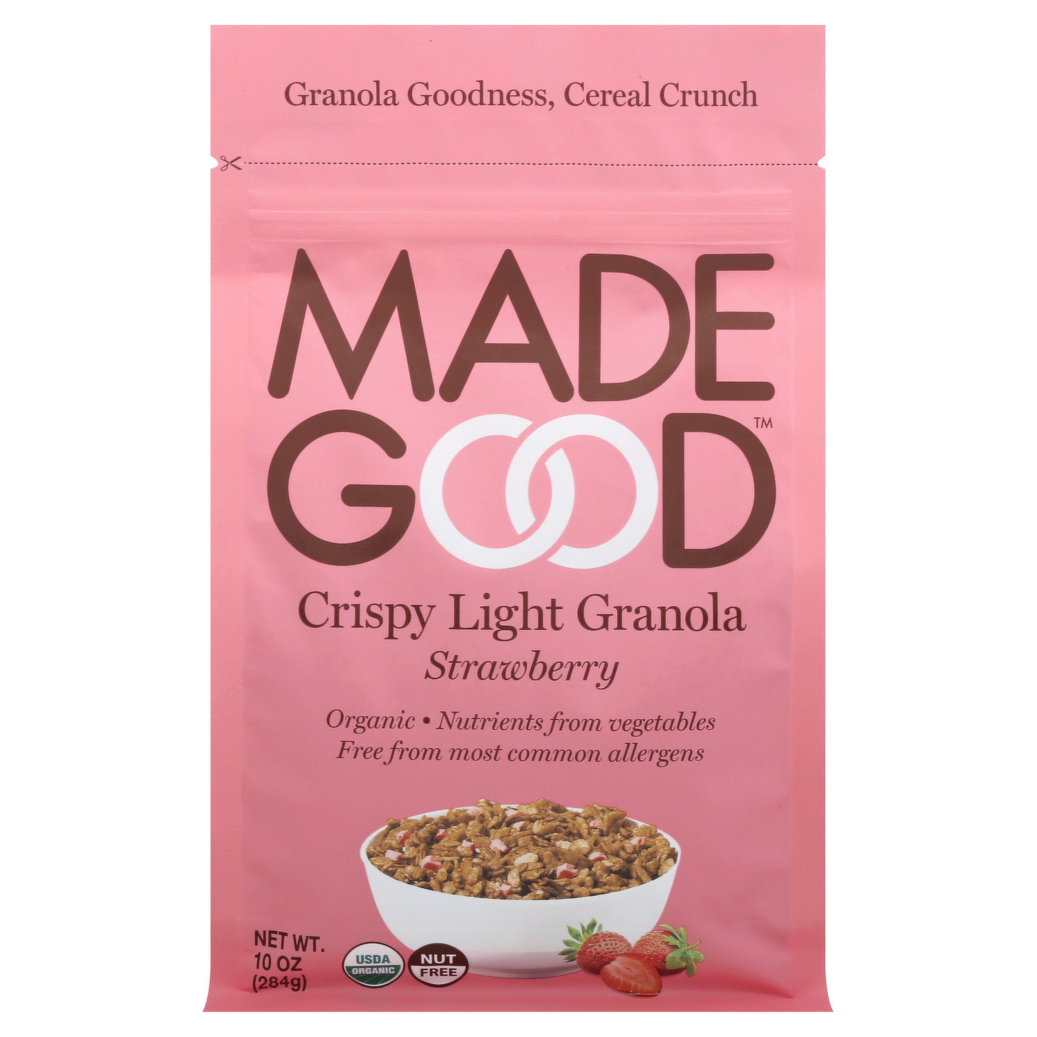 Made Good Crispy Light Granola, Strawberry - FRESH by Brookshire's