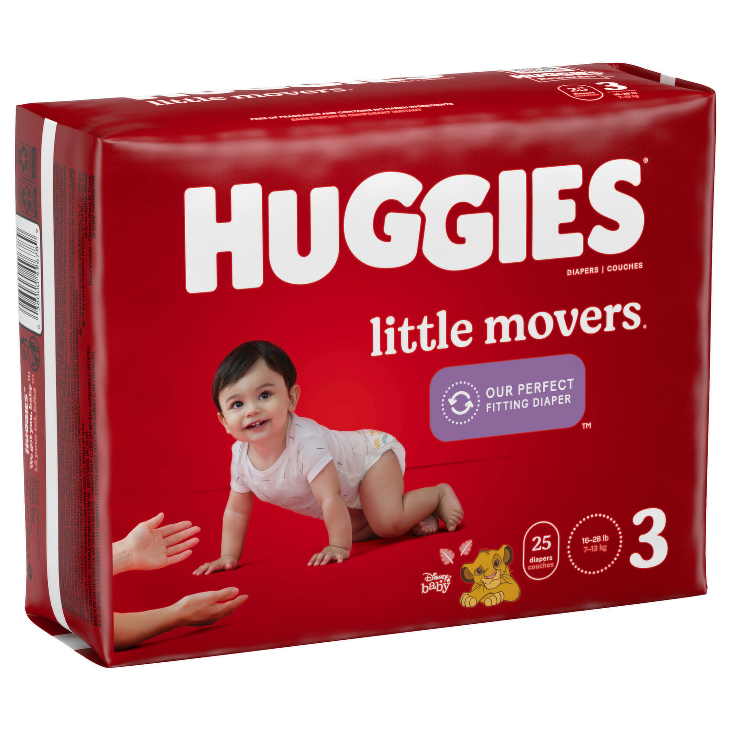 Huggies Diapers, Disney Baby, 3 (16-28 lb)