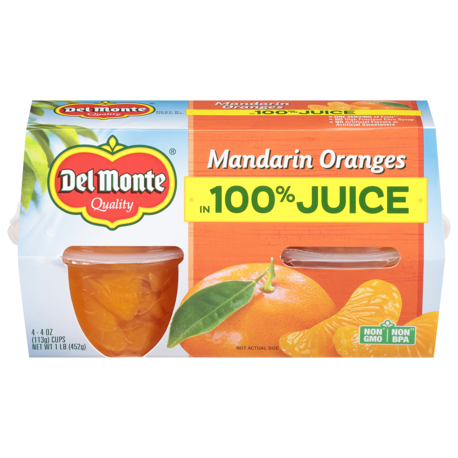 Del Monte Mandarin Oranges 20 oz, Citrus