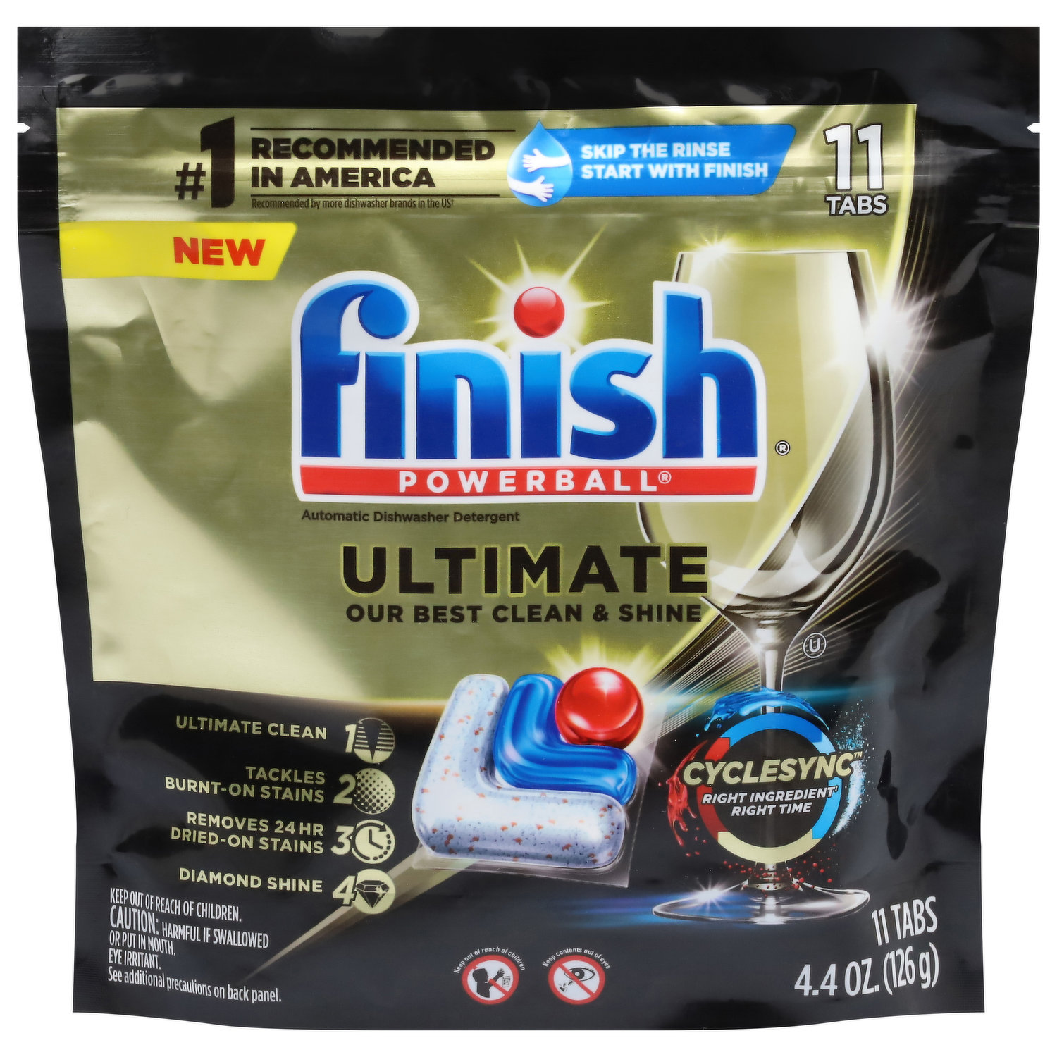 Buy Finish Powerball Quantum Lemon Sparkle Dishwasher Detergent