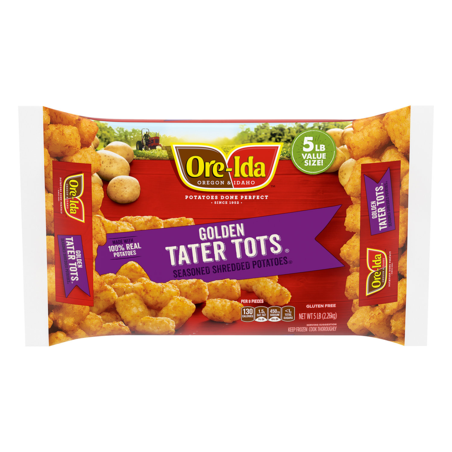 Ore-Ida Extra Crispy Fast Food French Fries Fried Frozen Potatoes Value  Size, 4 lb Bag, Potatoes