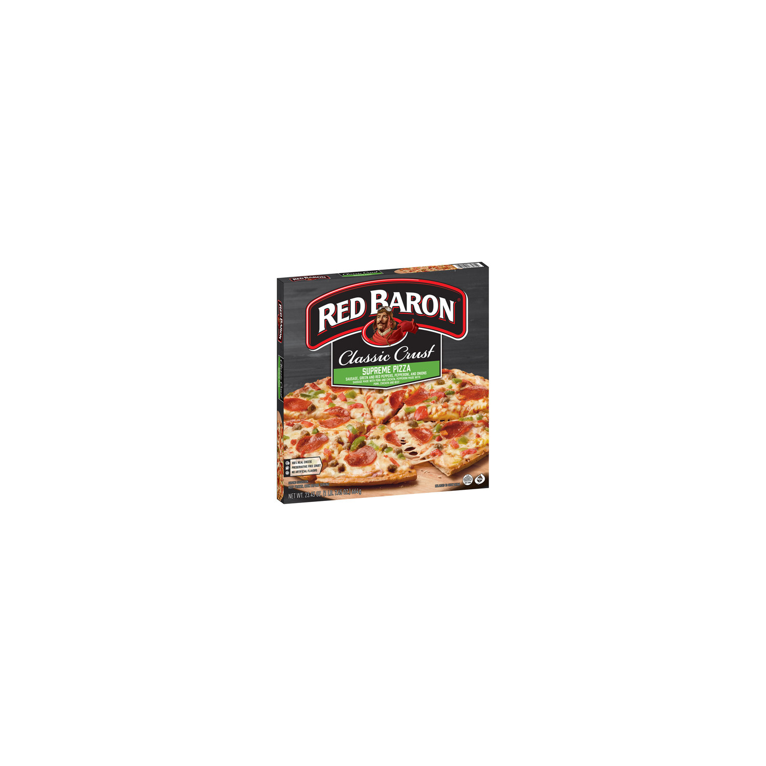 Red Baron 12'' Supreme Pizza, 22.63 oz, 16 ct - Span Elite