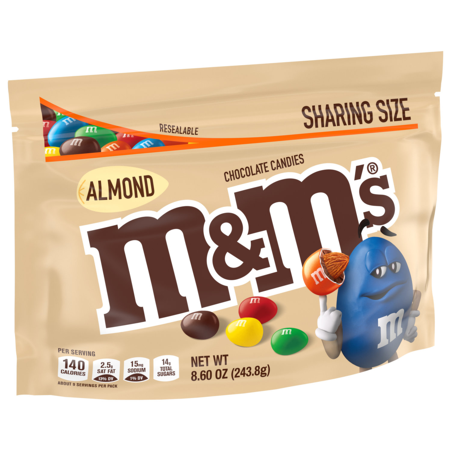 Save on M&M's Almond Chocolate Candies Family Size Order Online Delivery