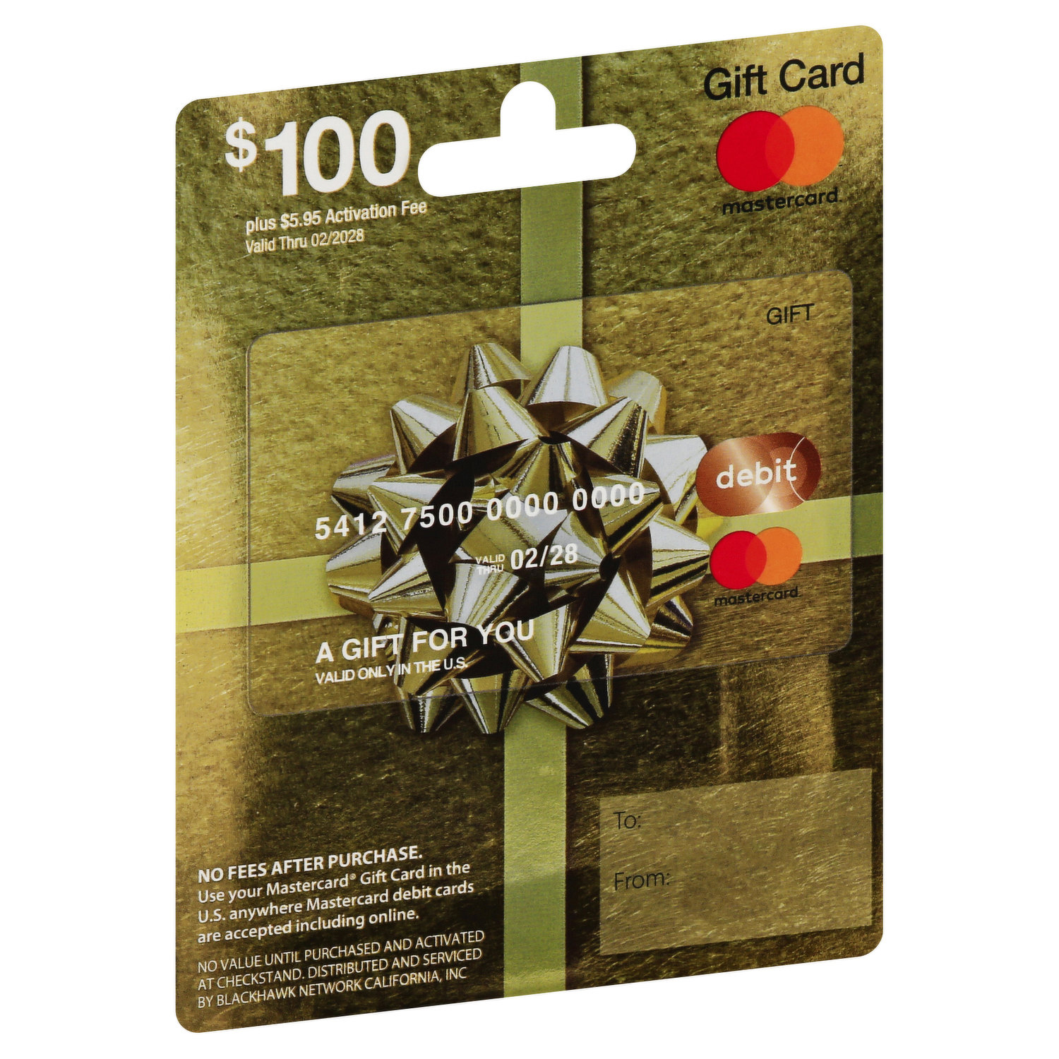 $100 GIFT Card, Brand New, Unused $100.00 - PicClick