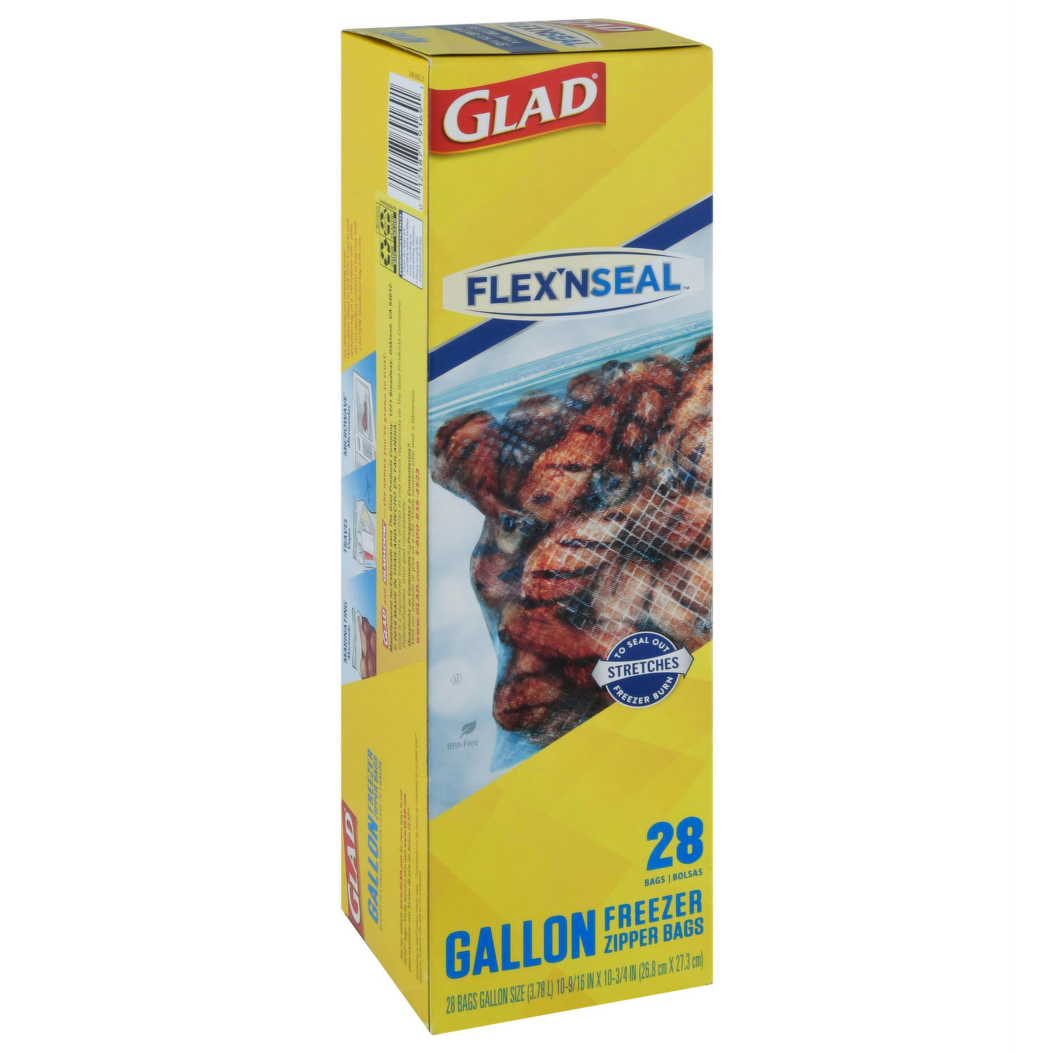 Glad Freezer Bags Medium 15pk  Glad NewZealand