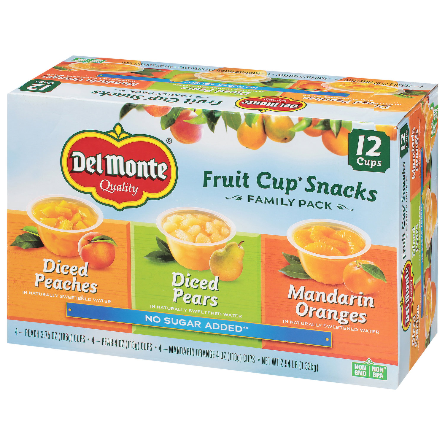 del monte mandarin orange cups