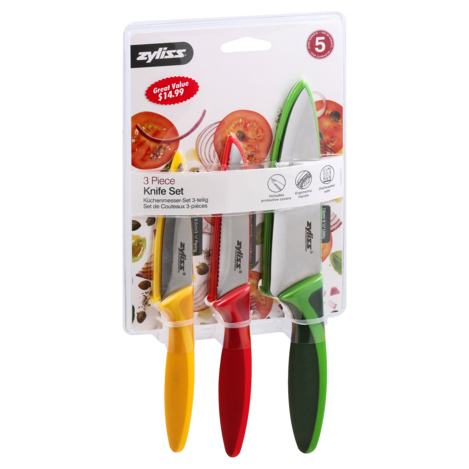 Zyliss Paring Knife Value Set