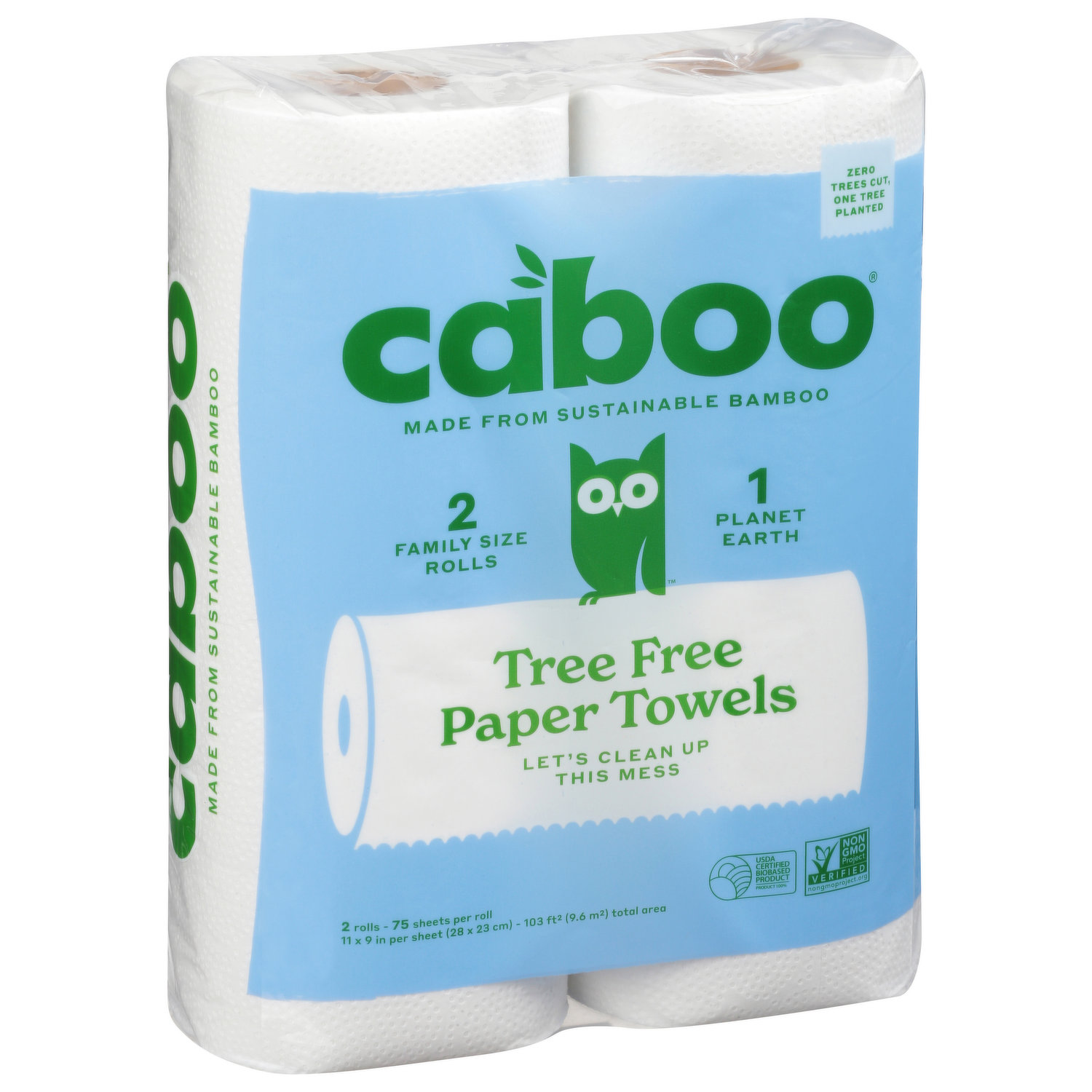 Tree-free Bamboo Toilet Paper - Caboo