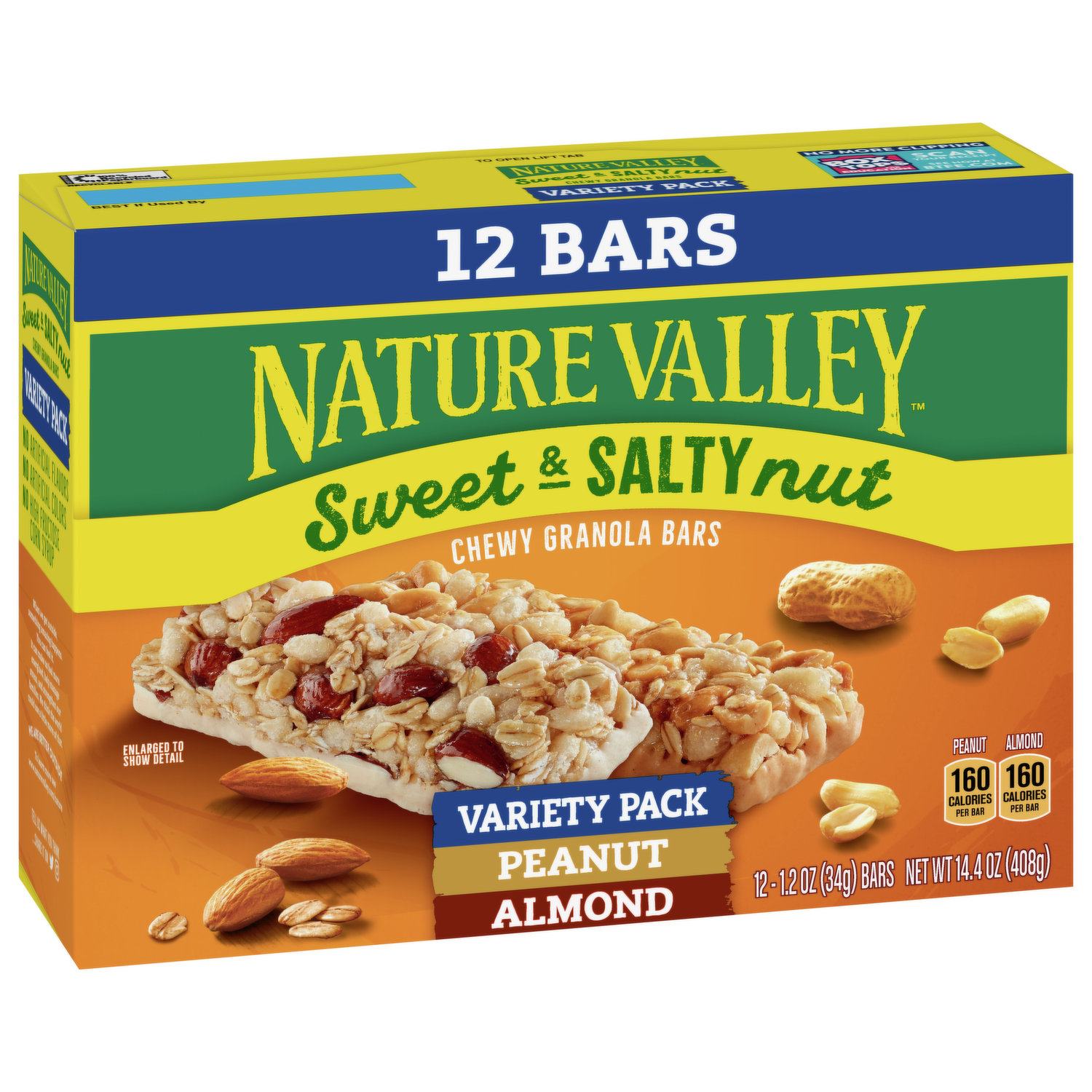 Nature Valley Protein Peanut Almond & Dark Chocolate Chewy Bars, 5