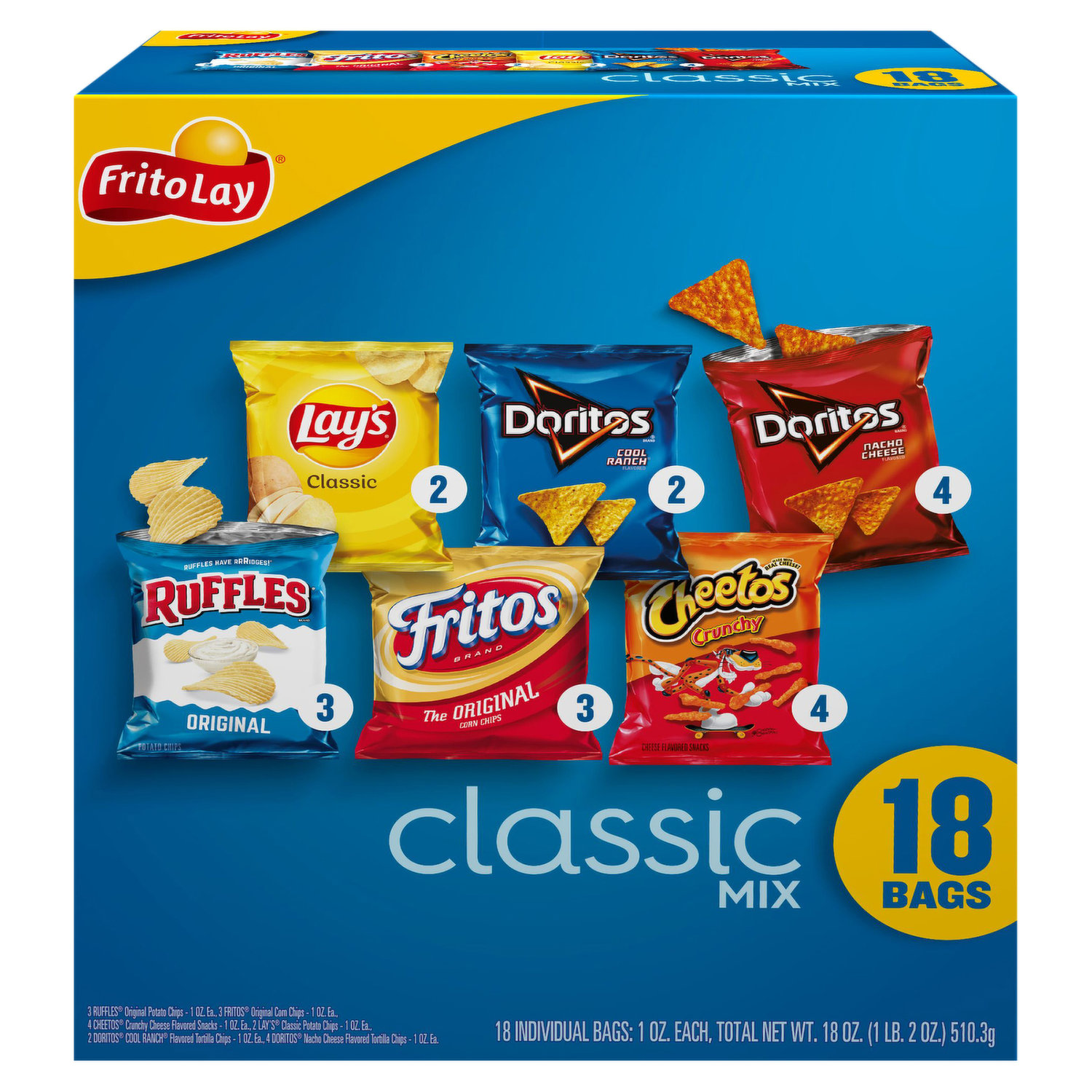 DORITOS® Tortilla Chips & CHEETOS® Cheese Flavored Snacks Mix