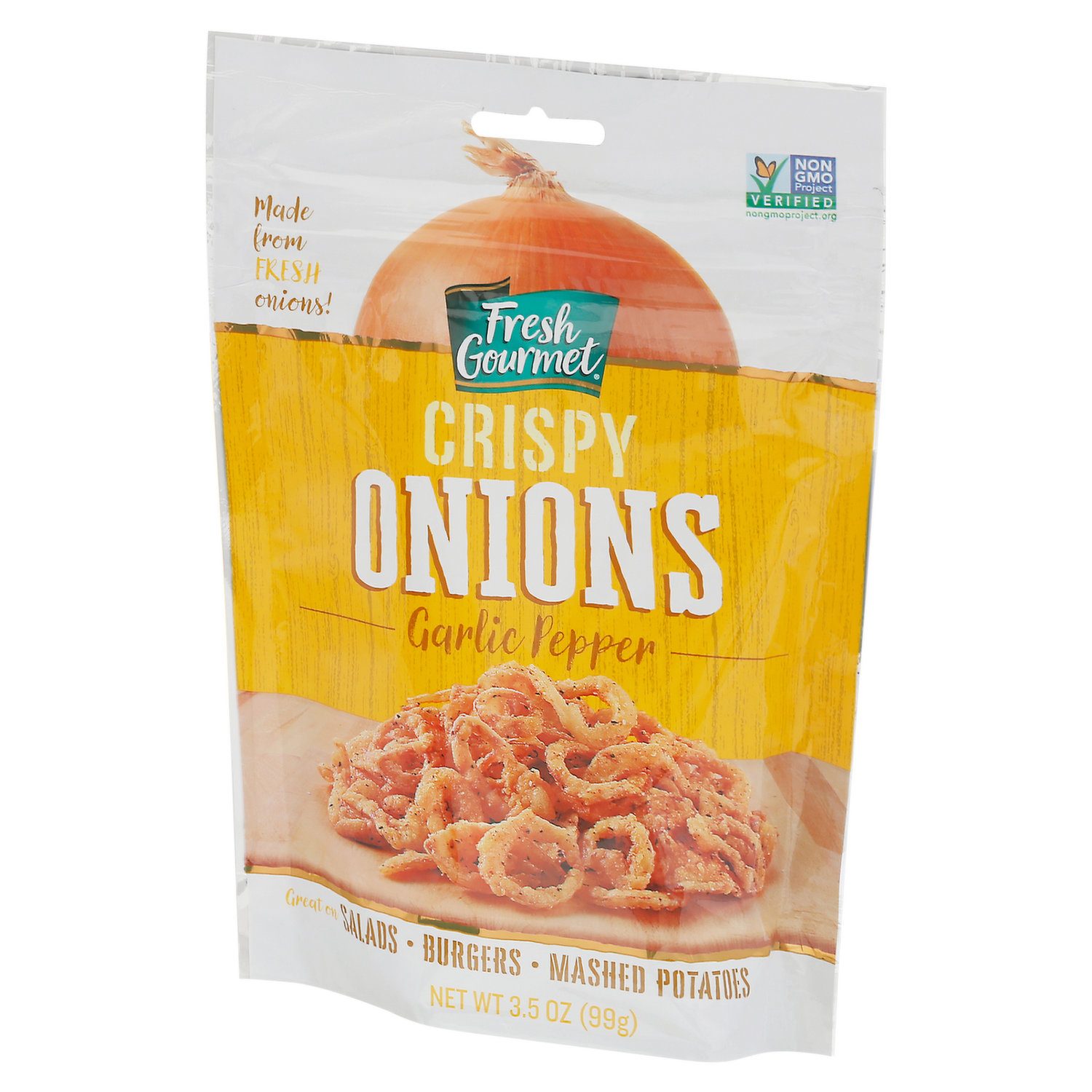 Fresh Gourmet® Lightly Salted Crispy Onions, 3.5 oz - Foods Co.