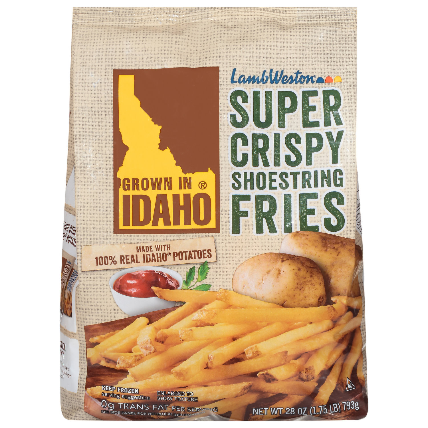 Super Crispy Crinkle Cut Fries - Grown In Idaho