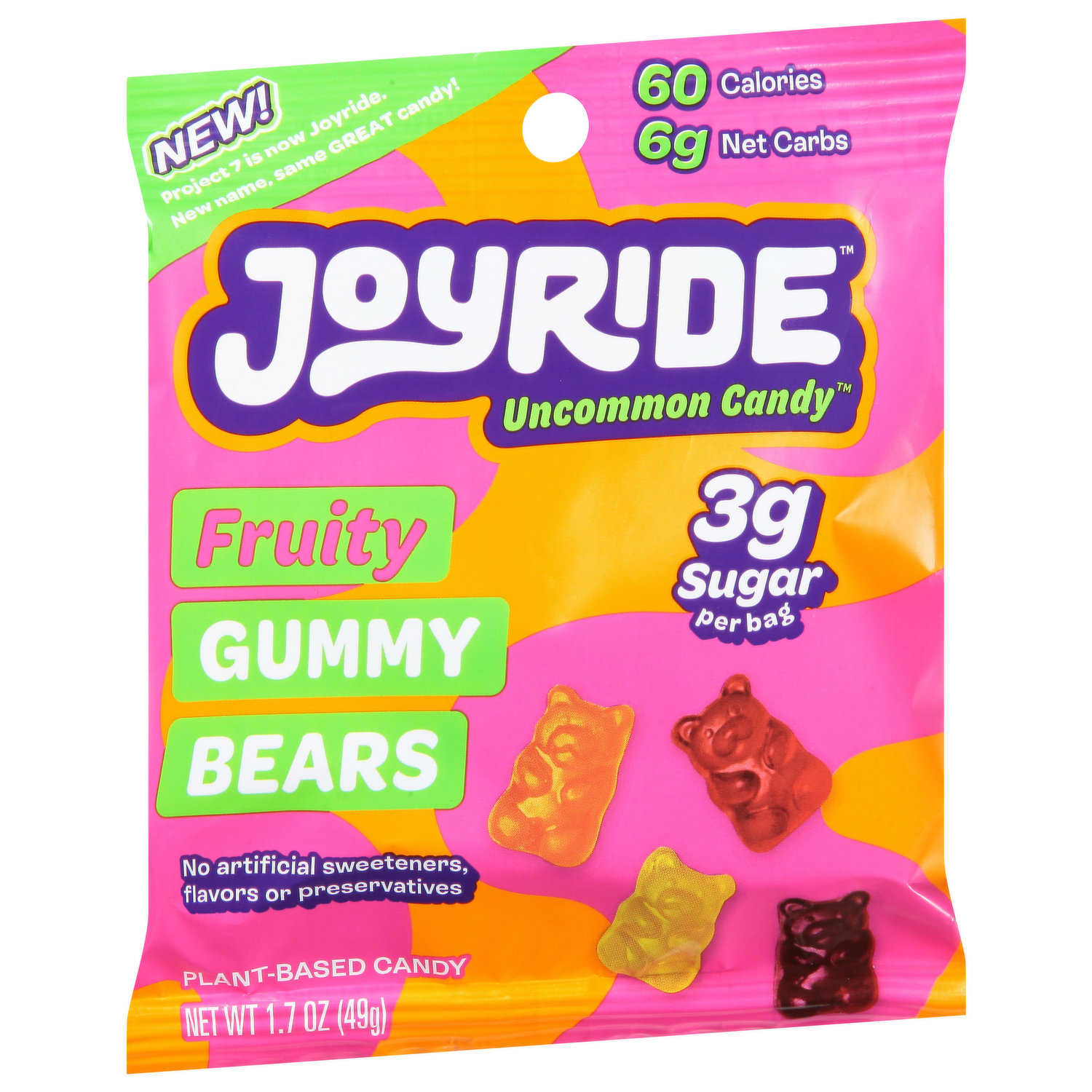 Joyride Gummy Bears, Fruity - Brookshire's