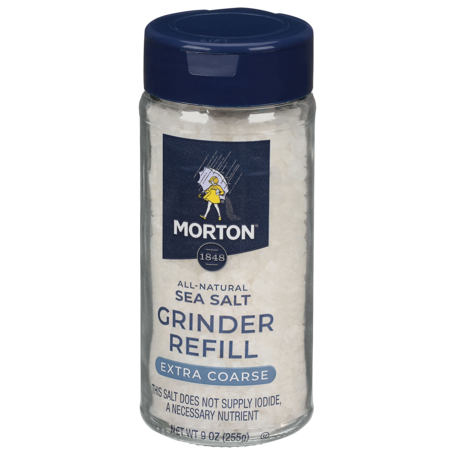 MORTON LITE SALT 50% LESS SODIUM -THAN TABLE SALT