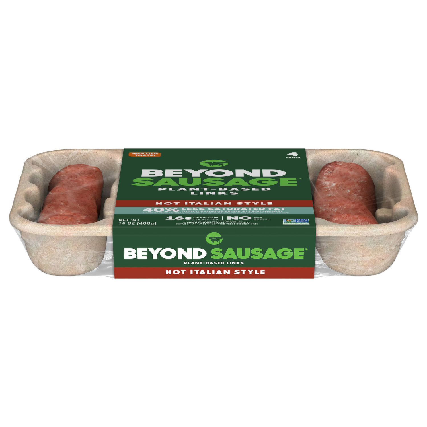 Beyond Meat Beyond Sausage Brat Original Flavor Plant Based