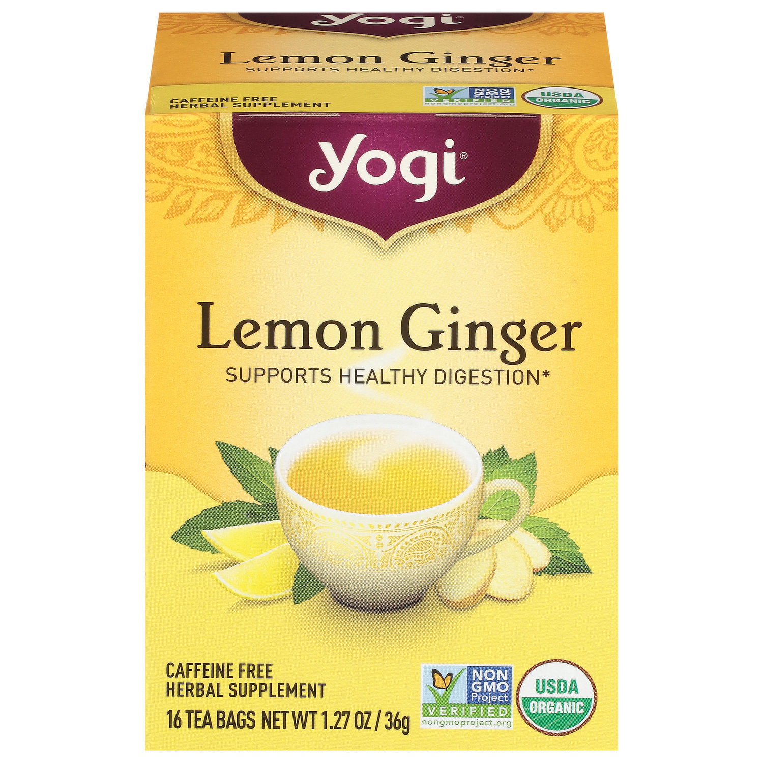 Yogi Tea, Lemon Ginger