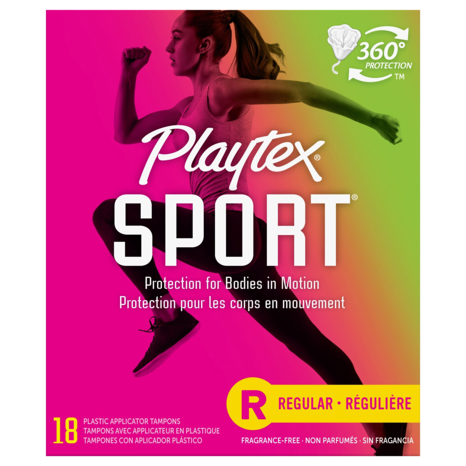 Playtex Tampons, Plastic, Regular, Fragrance-Free - Brookshire's