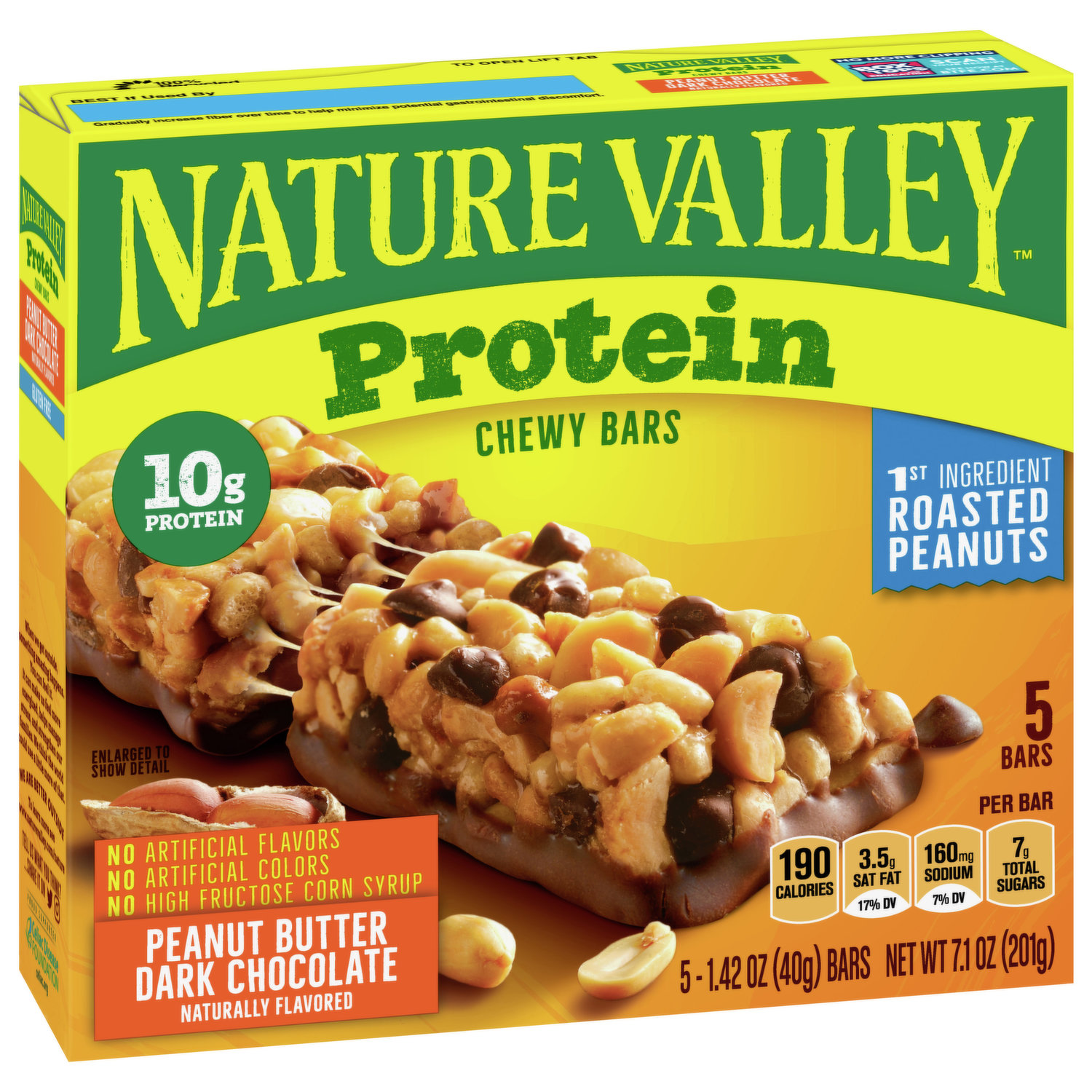 Nature Valley Protein Peanut & Chocolate Cereal Bars 12 x 40g