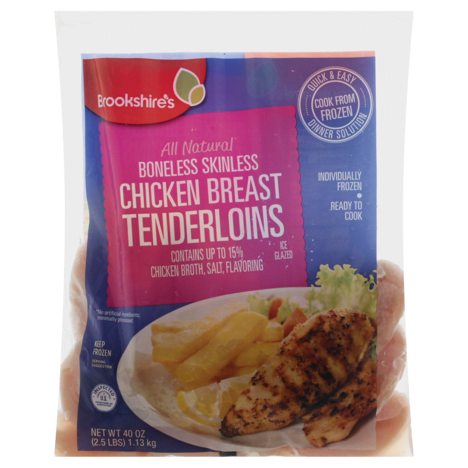 .com: Just Bare Natural Fresh Chicken Tenders, No Antibiotics Ever, Boneless, Skinless