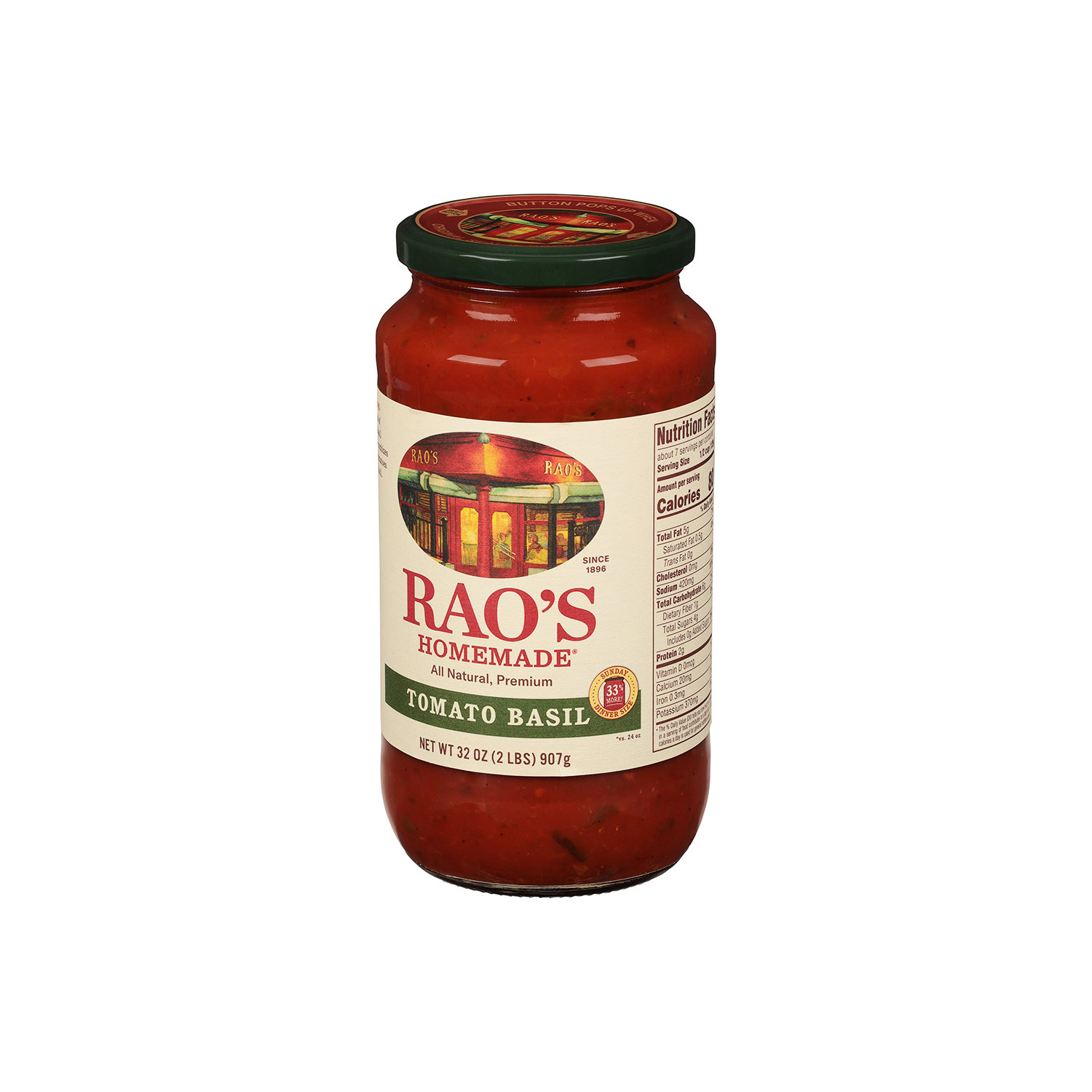 Rao s Sauce Tomato Basil FRESH by Brookshire s