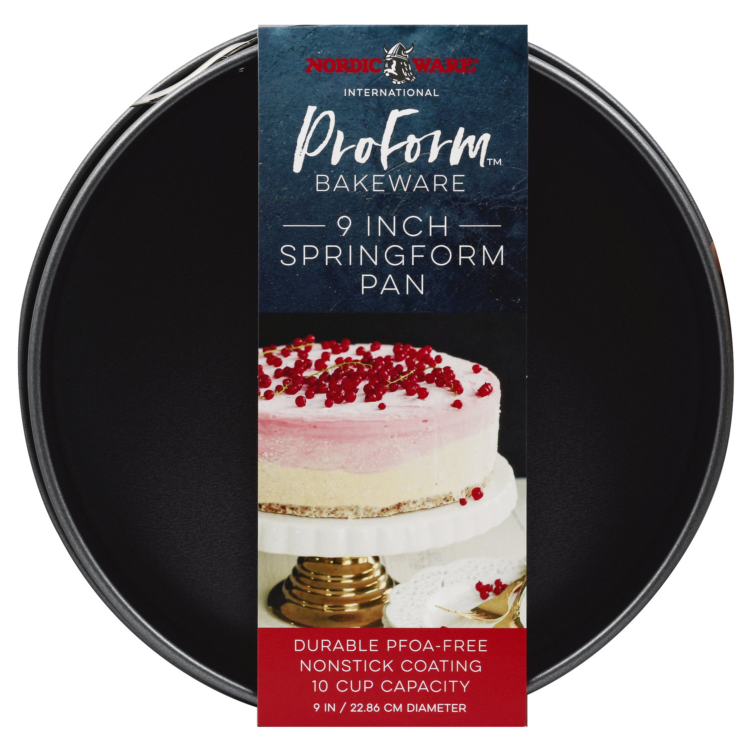 Nordic Ware Proform Bakeware Pan, Springform, 9 Inch
