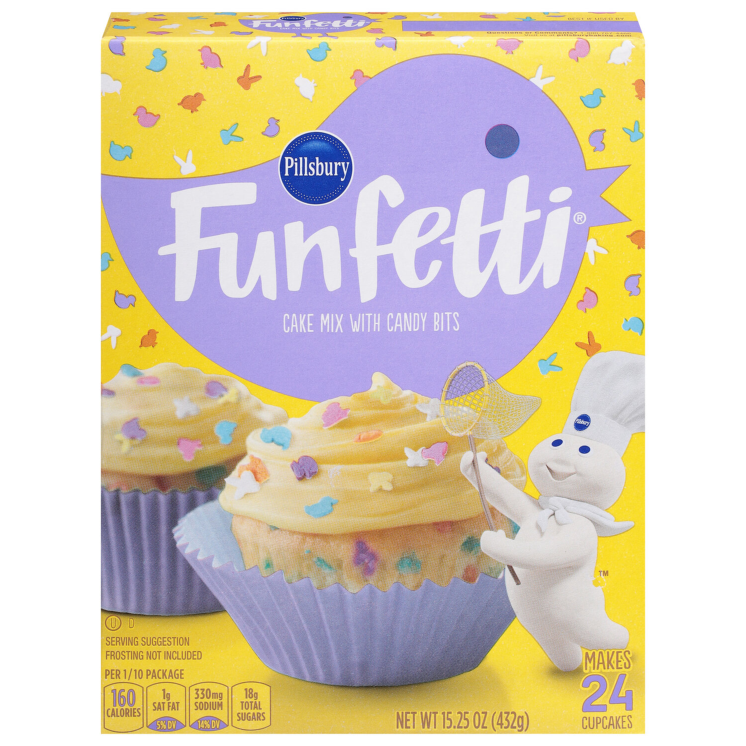 Pillsbury Funfetti® Spring Cake Mix with Candy Bits, 15.25 oz - Fry's Food  Stores