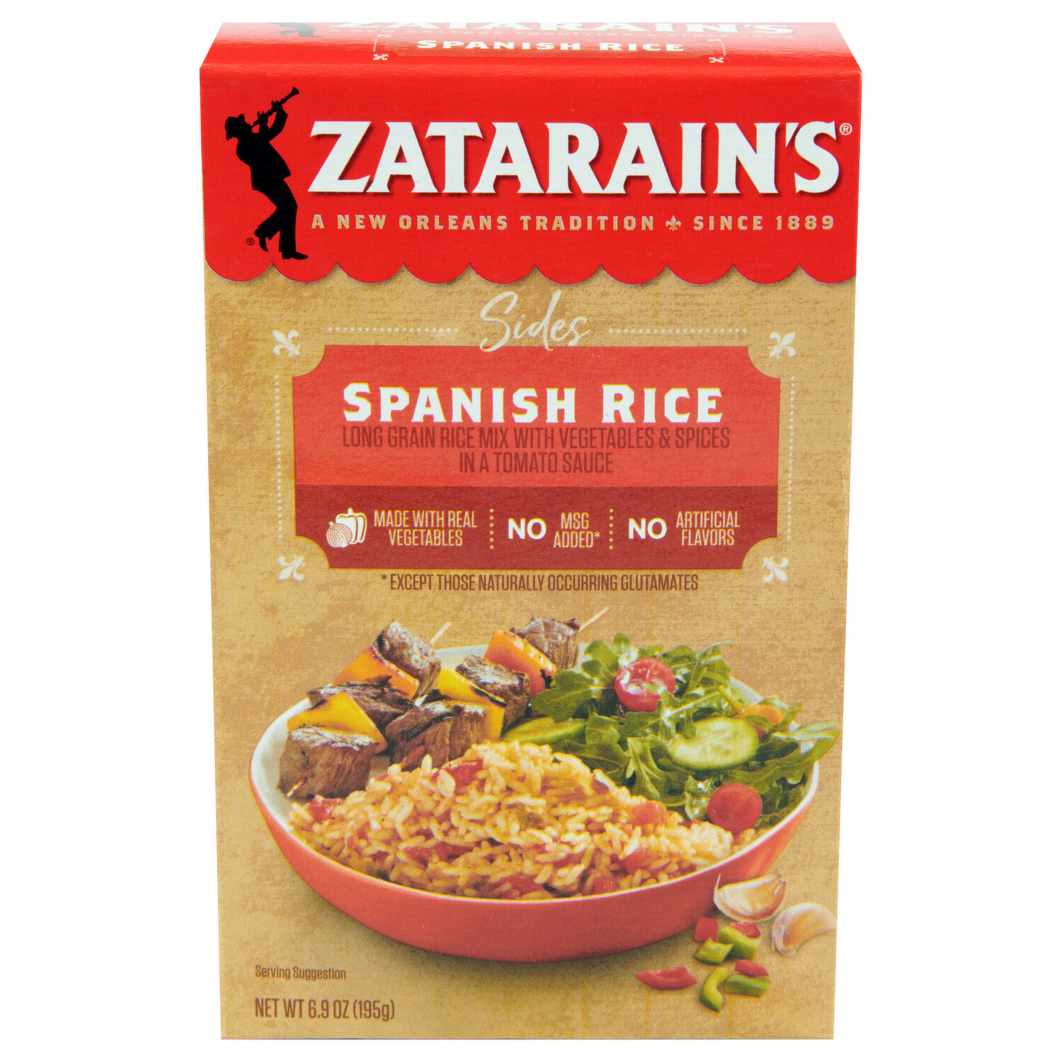 Zatarain's Frozen Meal - Chicken, Cilantro Lime Rice & Beans