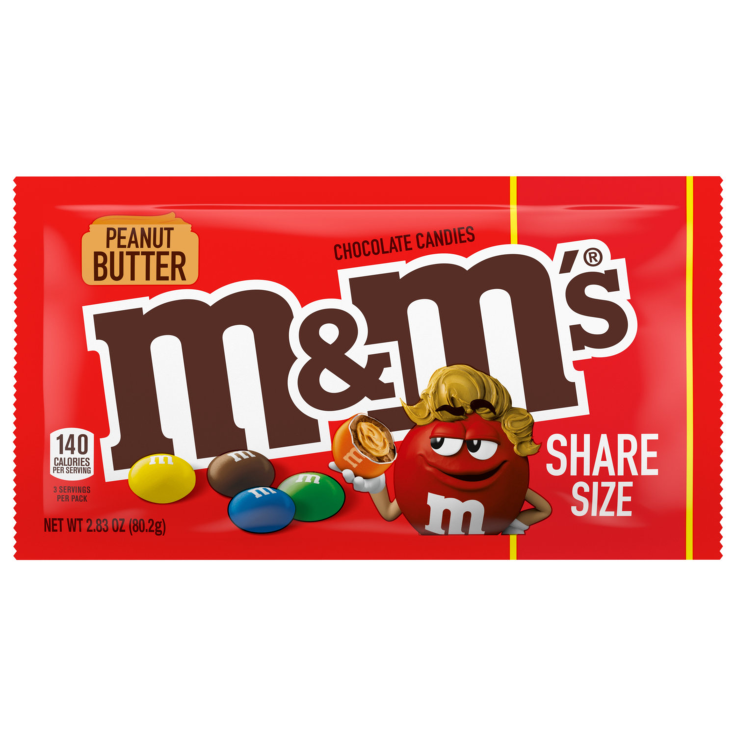 M&M's Peanut Butter, Red, White & Blue Mix, Sharing Size
