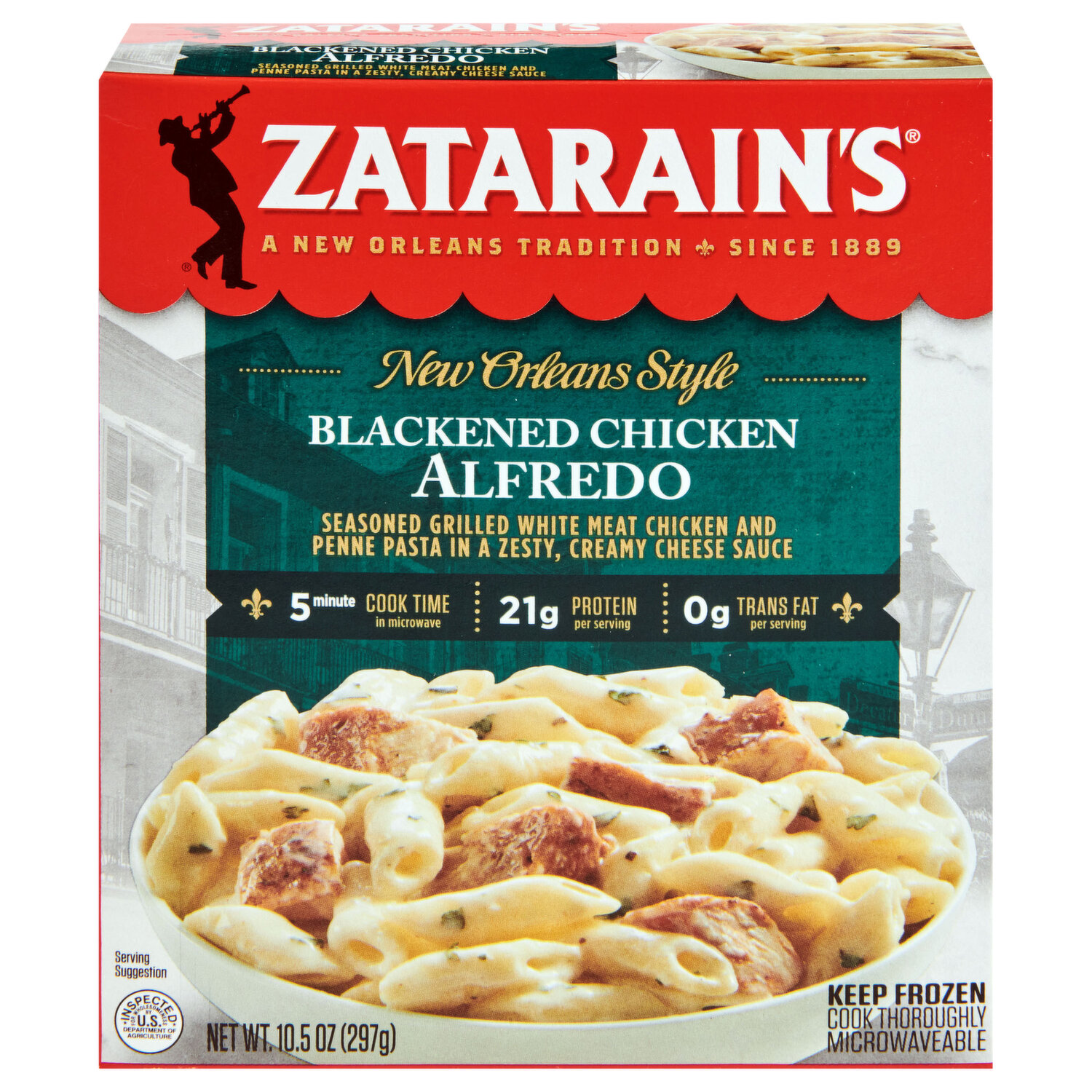 Zatarain's® New Orleans Style Blackened Chicken Alfredo Frozen