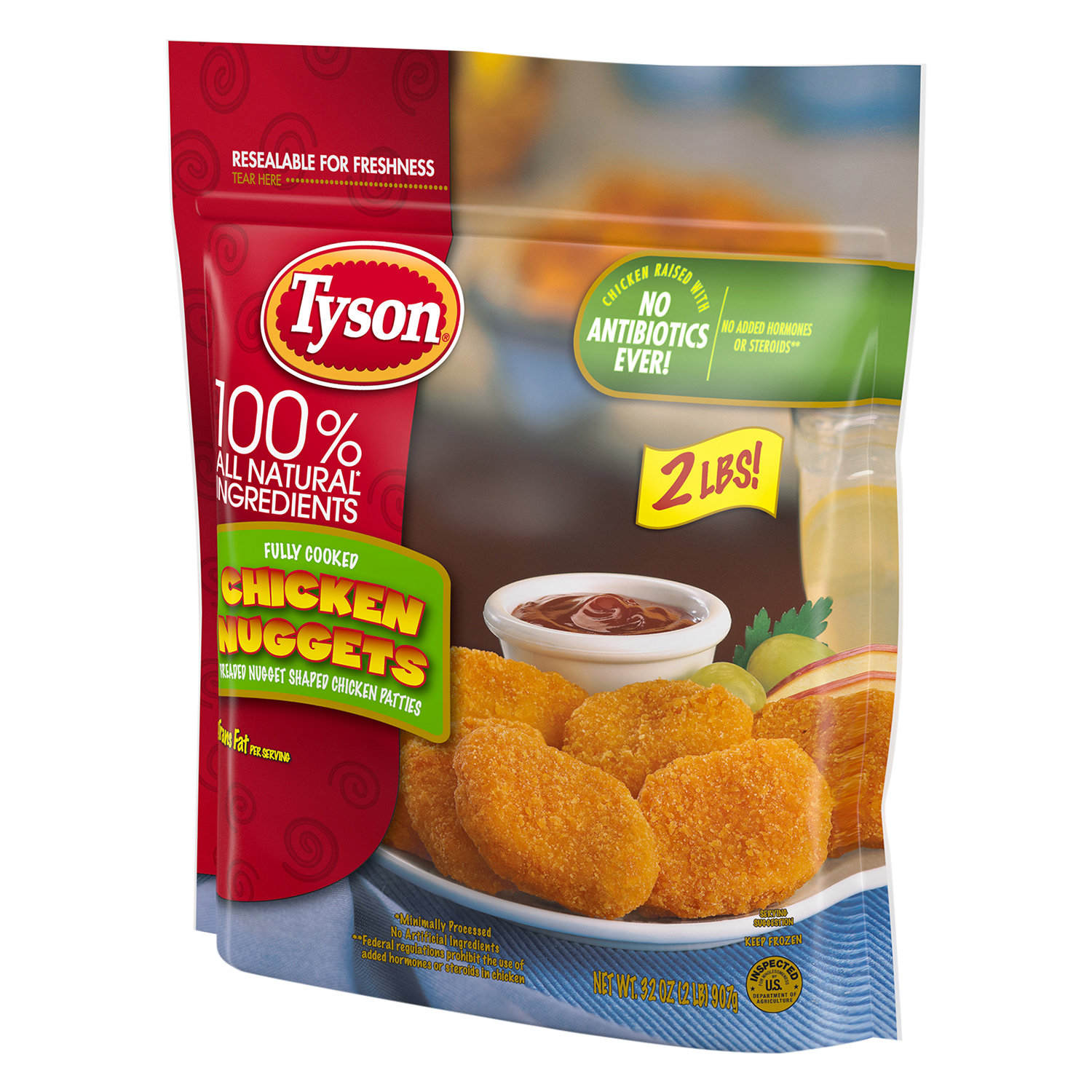 tyson spicy chicken nuggets