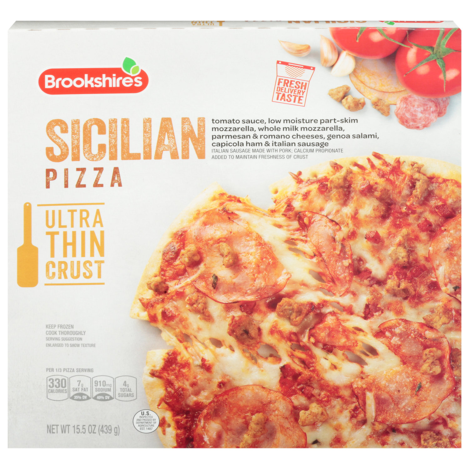 Siciliana Pizza Nutrition Facts - Eat This Much