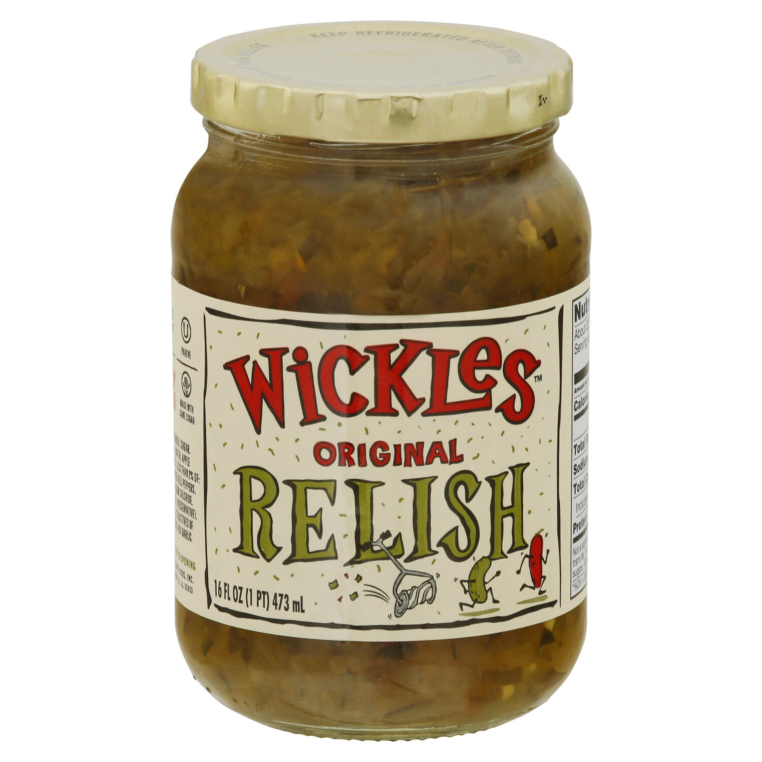 Wickles Wicked Pickles Chips: Nutrition & Ingredients