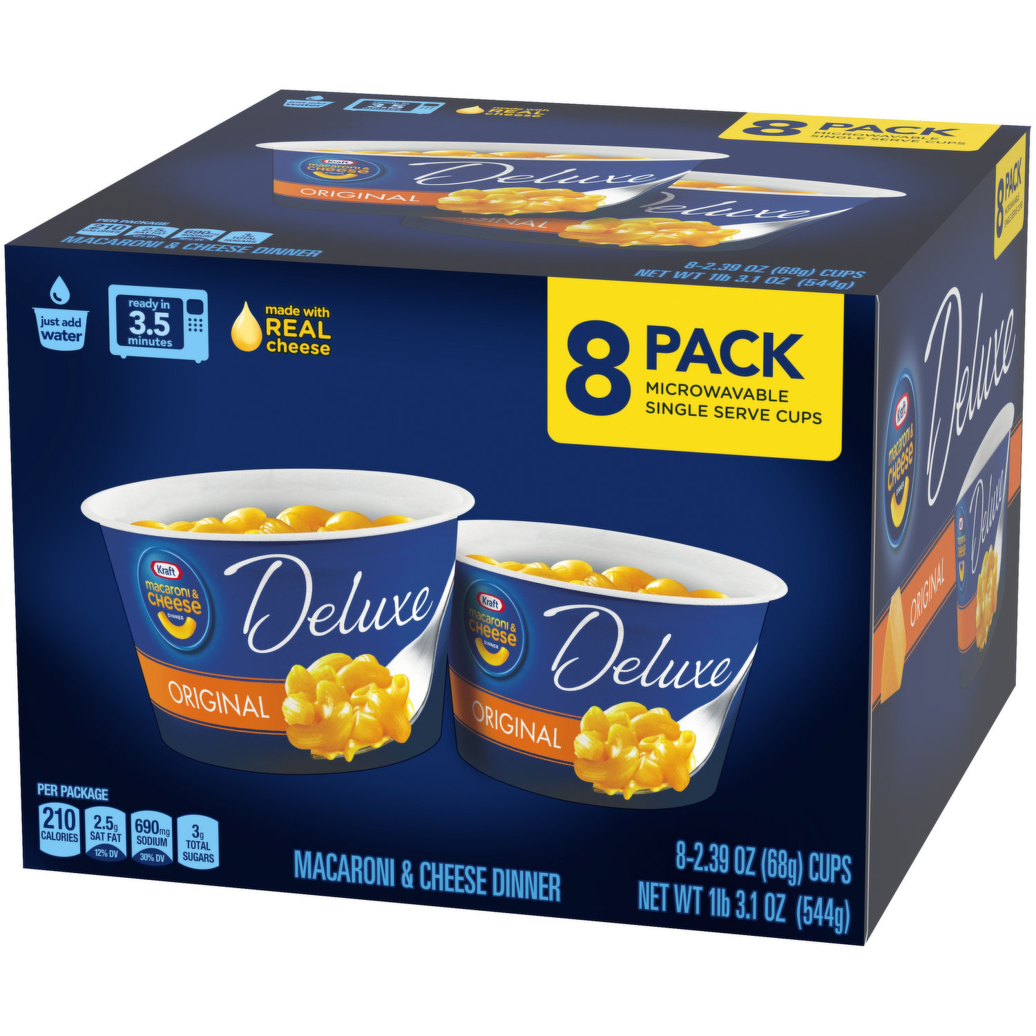 Kraft Macaroni & Cheese Sauce Mix, Original Flavor, 5 Pack