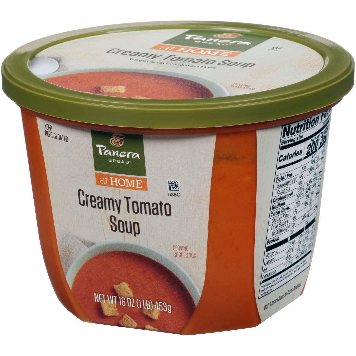 Panera Bread Gluten Free Chicken Tortilla Soup - 16oz