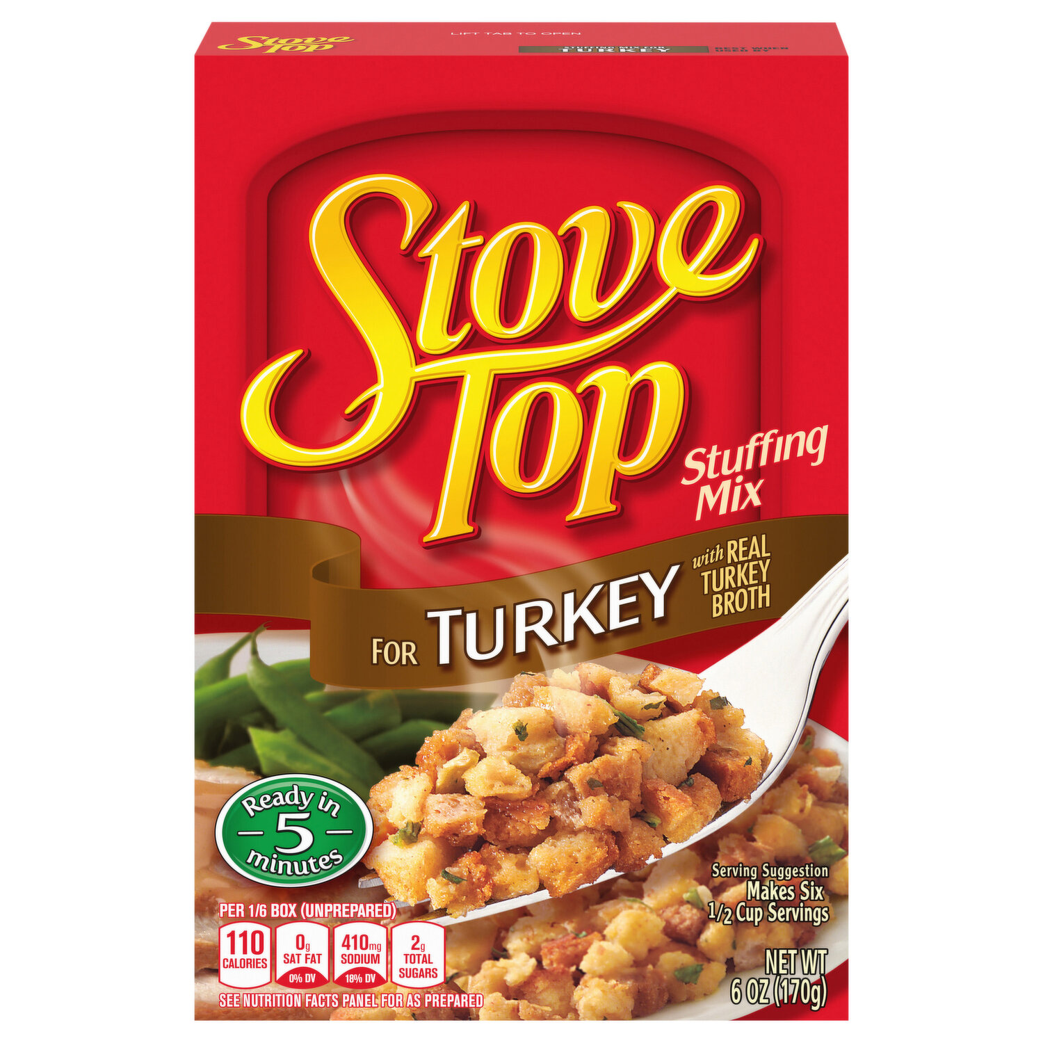 Stove Top Stuffing Mix, for Chicken, Lower Sodium - Super 1 Foods