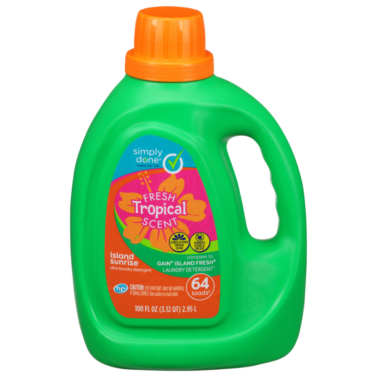 Simply Done Laundry Detergent, Ultra, Fresh Crisp Scent, Original