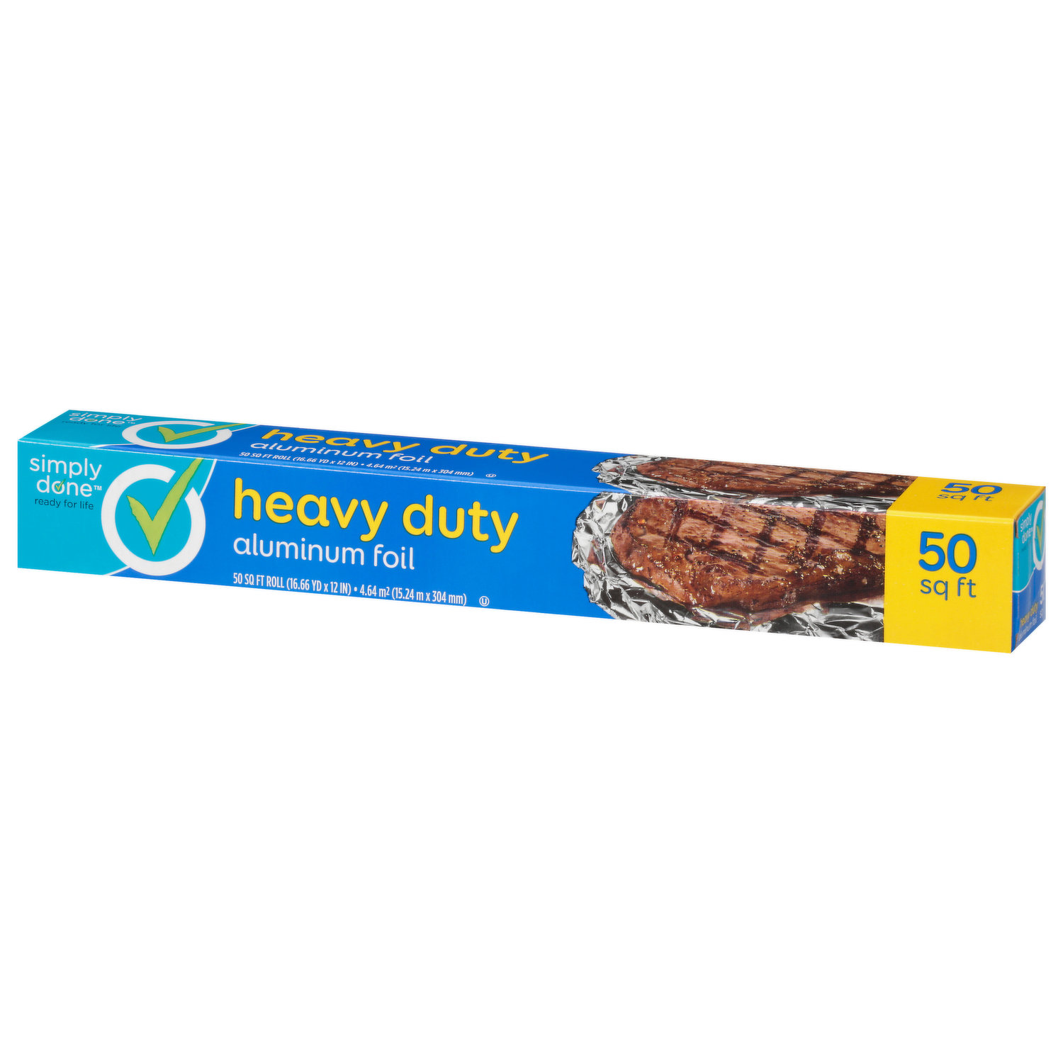 Heavy Duty Aluminum Foil 50 Sq Ft