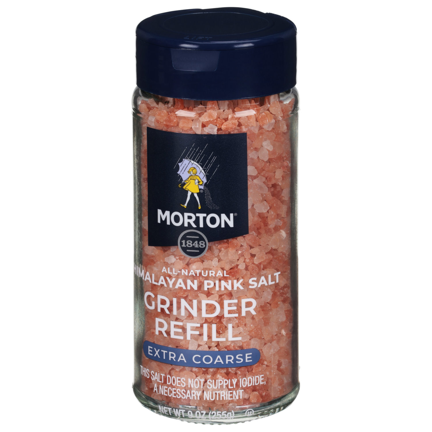 Morton Extra Coarse Sea Salt Grinder Refill 9 oz.