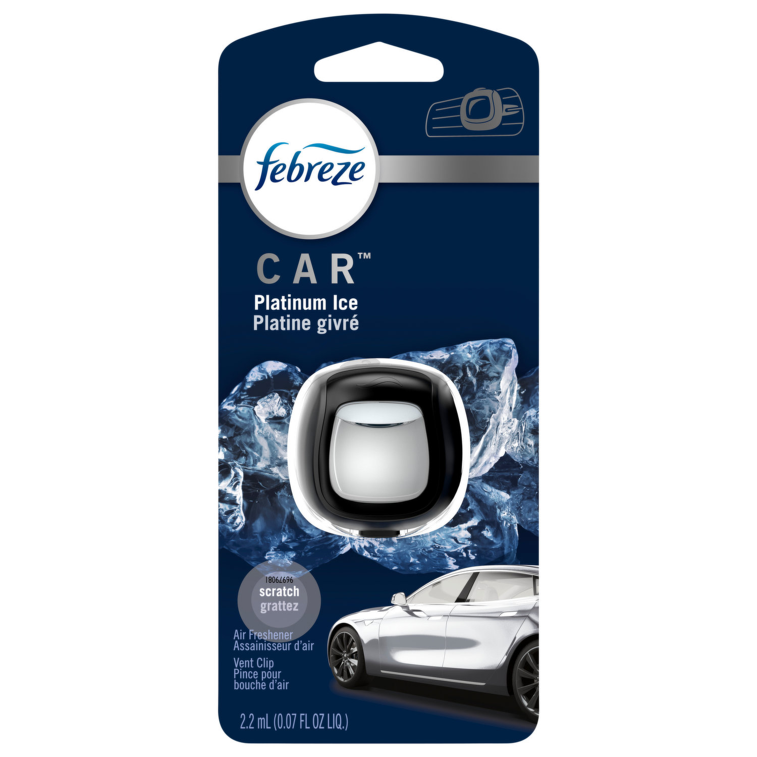 8 Pieces Febreze Car Air Freshener 0.06 Oz Vent Clip Laundry Fresh - Air  Fresheners - at 