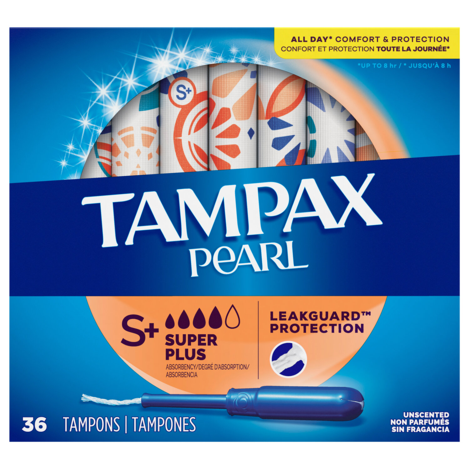 Tampax Tampons, Regular/Super Absorbency, Unscented, Duopack - Brookshire's