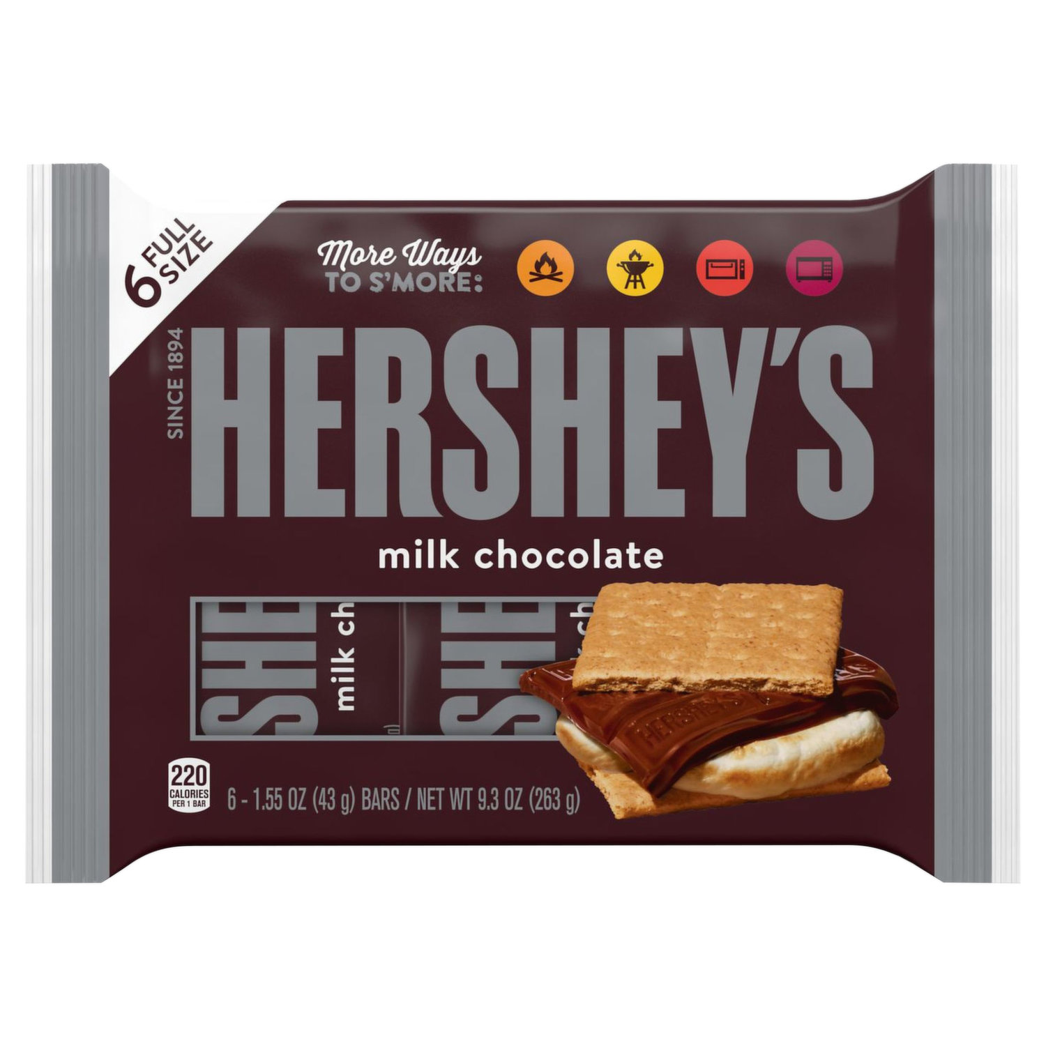 Hershey's Milk Chocolate Extra Large Candy Bar Full size Bar