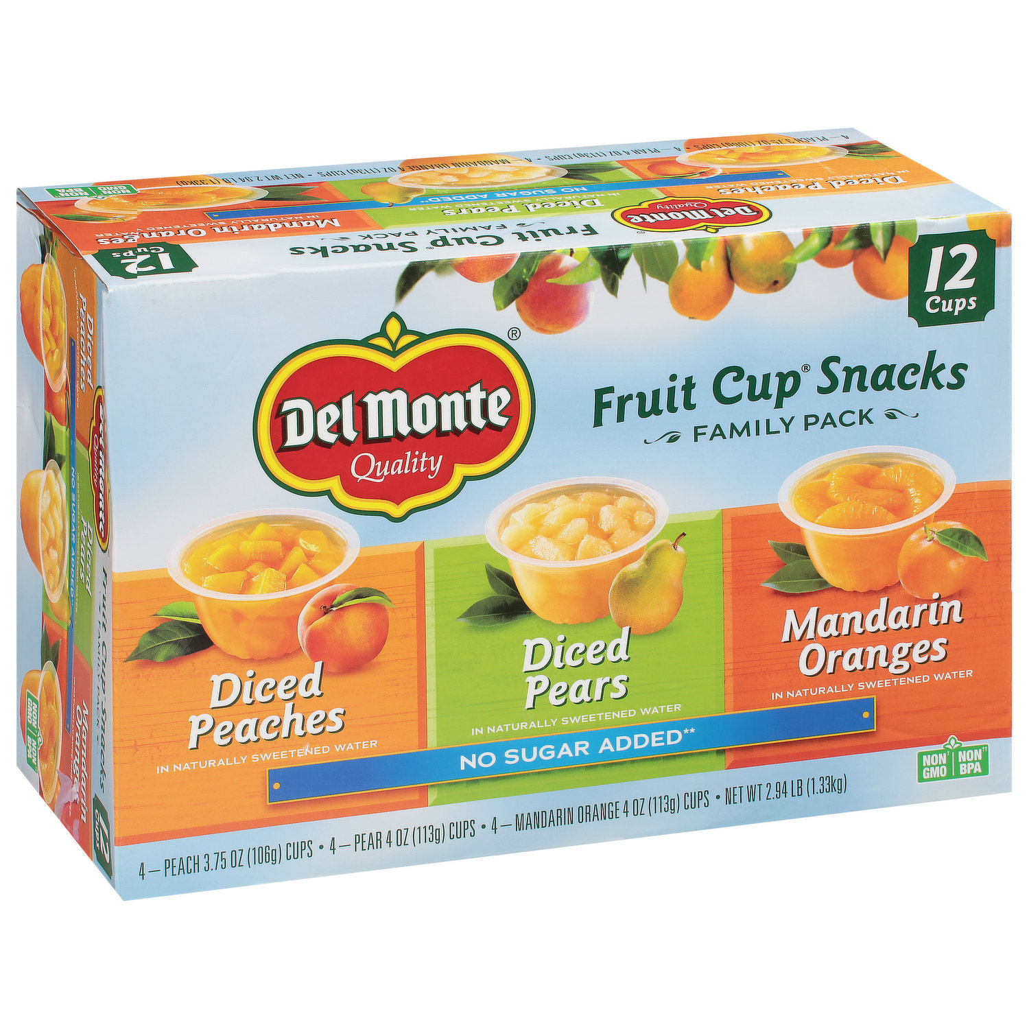 del monte mandarin orange cups