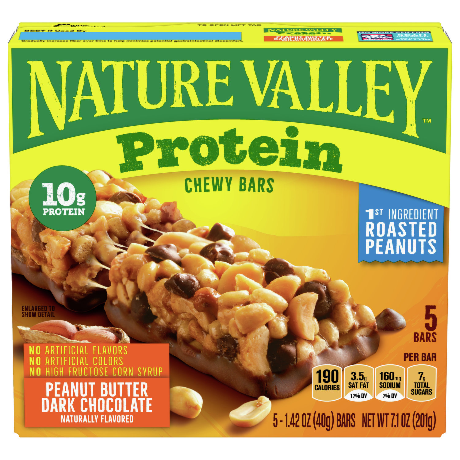 Nature Valley Crunchy Peanut Butter Granola Bars - 6ct