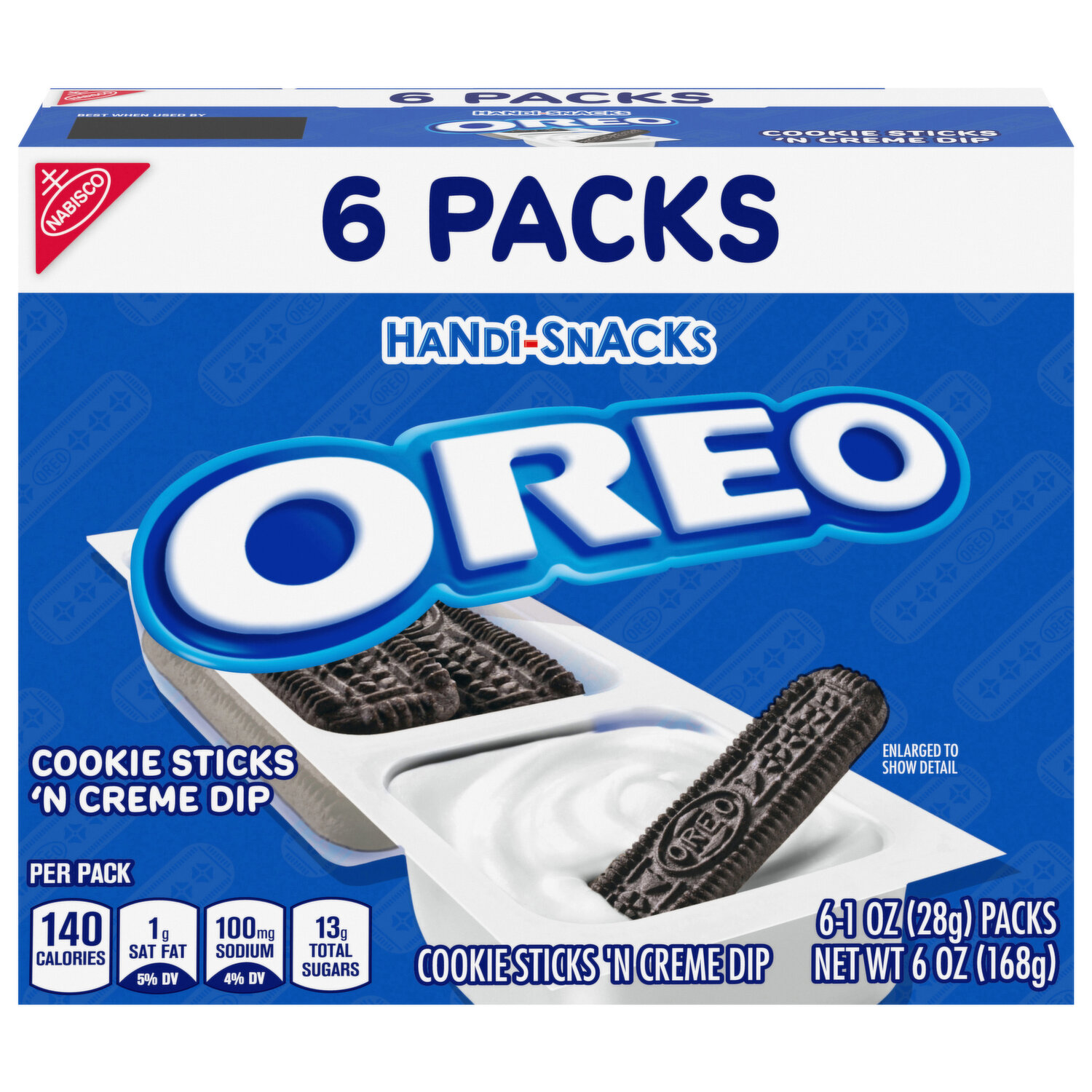  COOKIE DIP AND OREO COOKIES. Three Packages Of Six