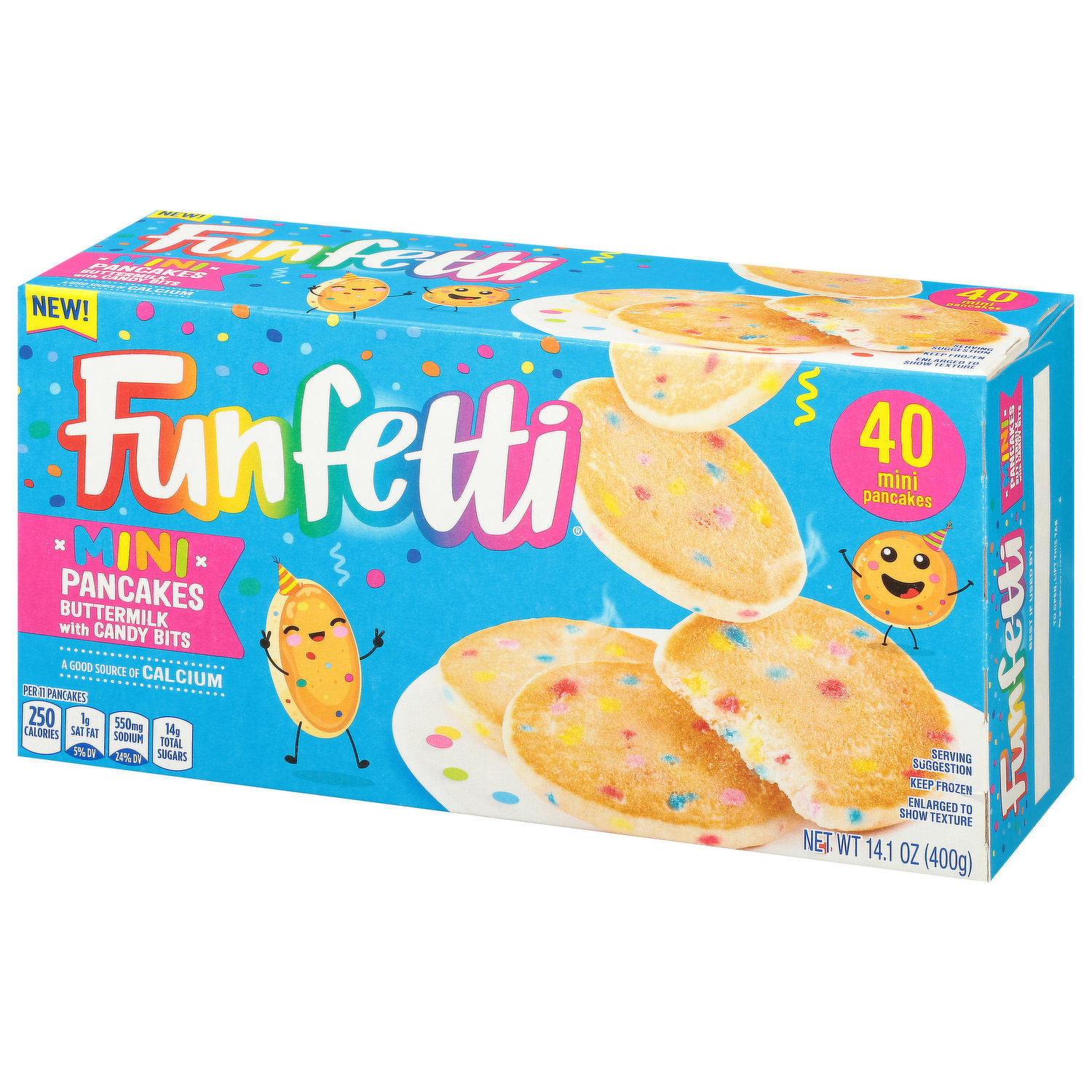 Funfetti Mini Pancakes, Buttermilk with Candy Bits - Brookshire's