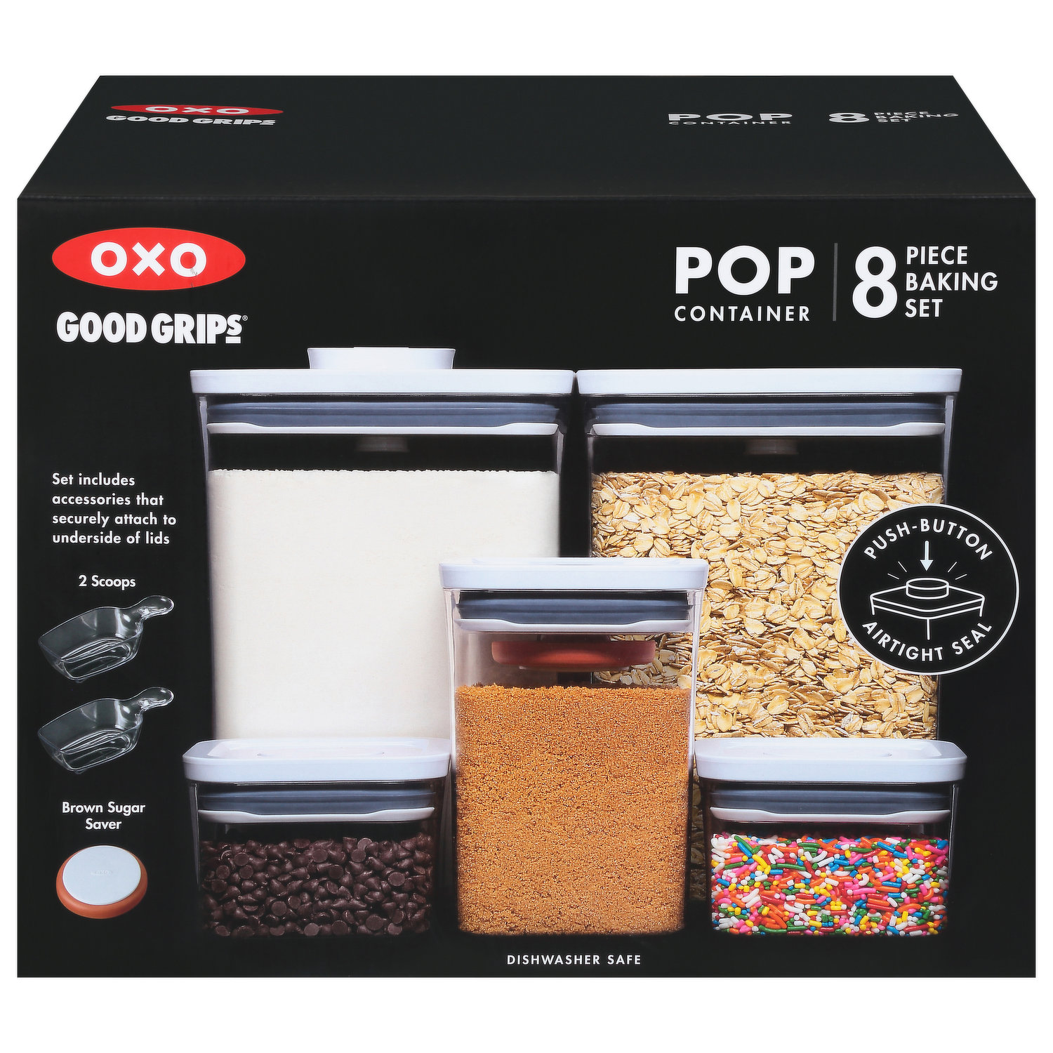 20-Piece POP Container Set & 8-Piece POP Container Baking Set Bundle