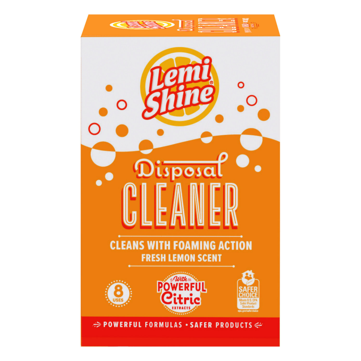 Lemi Shine Disposal Cleaner, Fresh Lemon Scent