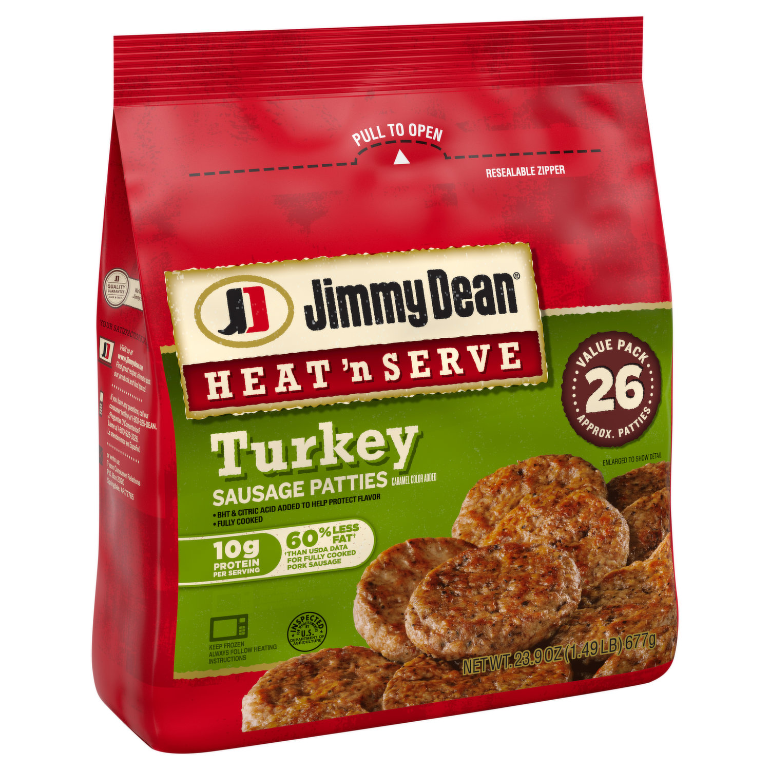 Soy Alert: Abbyland Frozen Turkey Sausage Patties